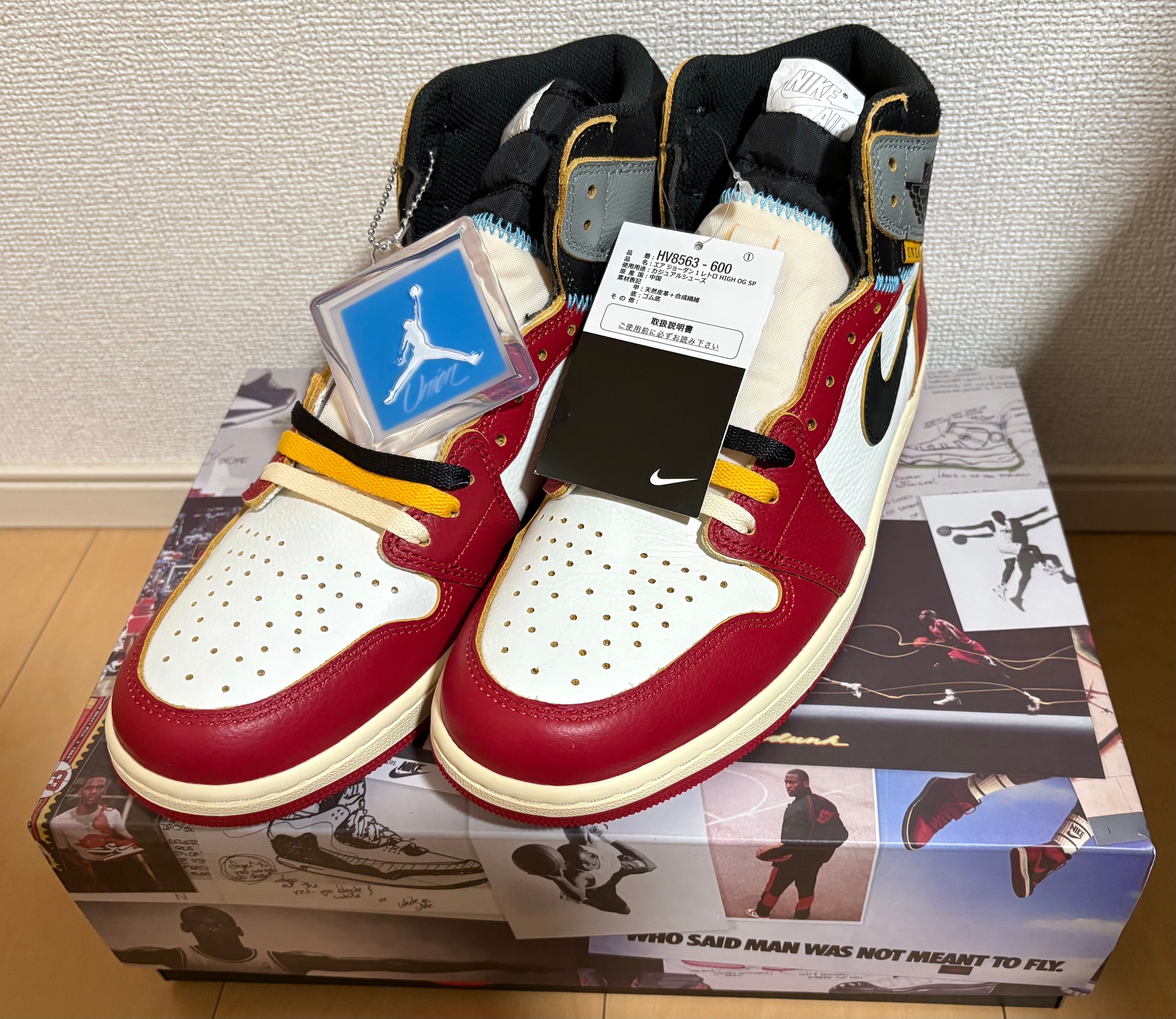 UNION × Nike Air Jordan 1 Retro High OG "Chicago/Shadow"