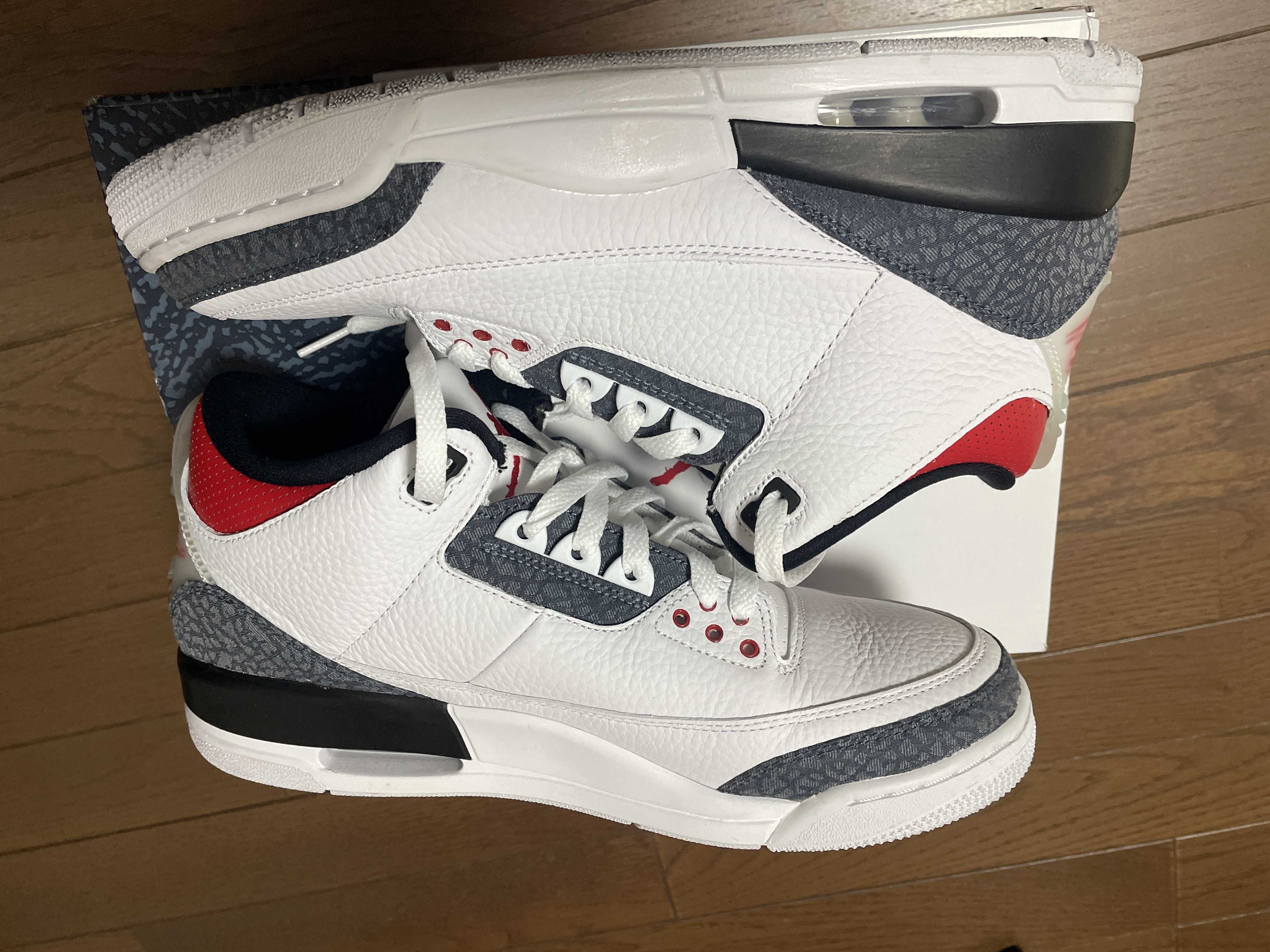 Nike Air Jordan 3 Retro SE-T CO JP "Fire Red Denim"