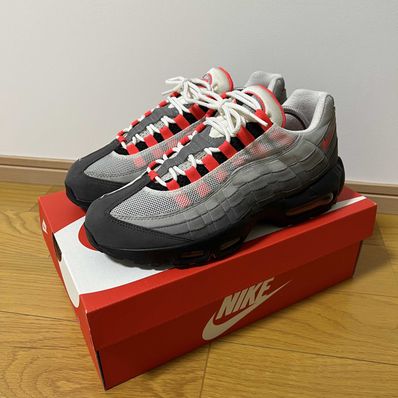 Nike Air Max 95 OG "White/Solar Red"