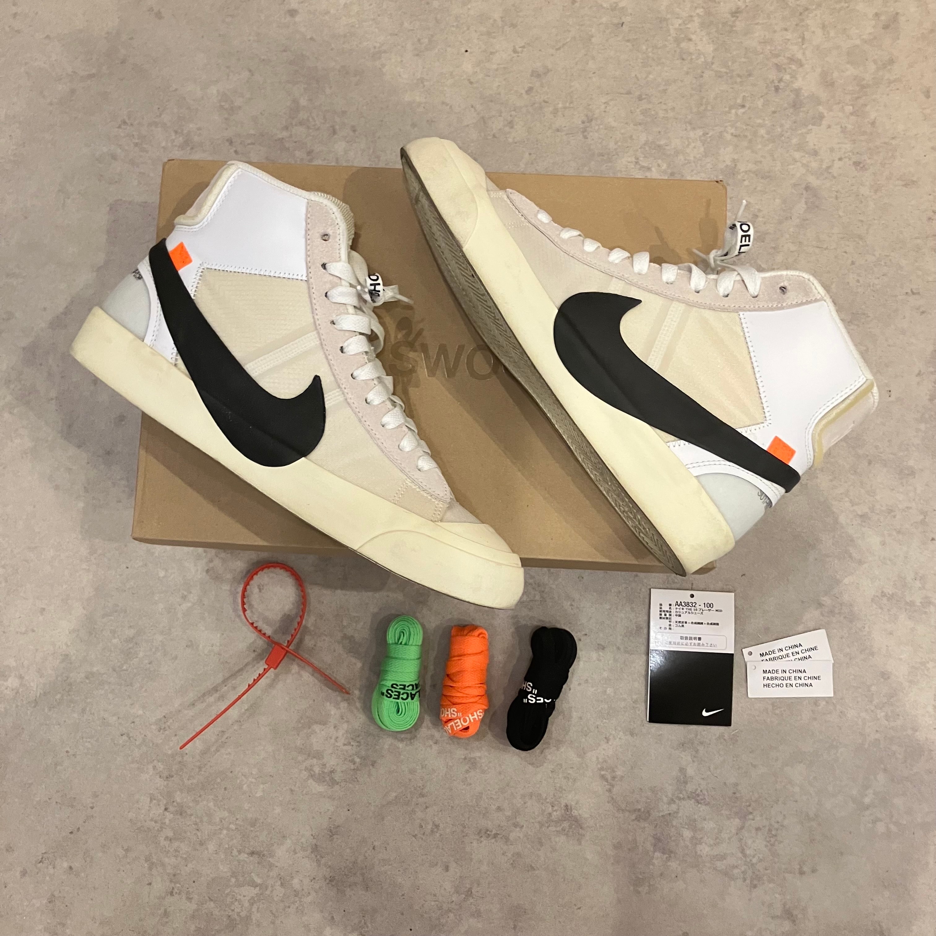 Off-White × Nike The Ten Blazer Mid "White"