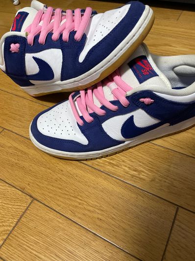 Nike SB Dunk Low "Los Angeles Dodgers/Deep Royal Blue"