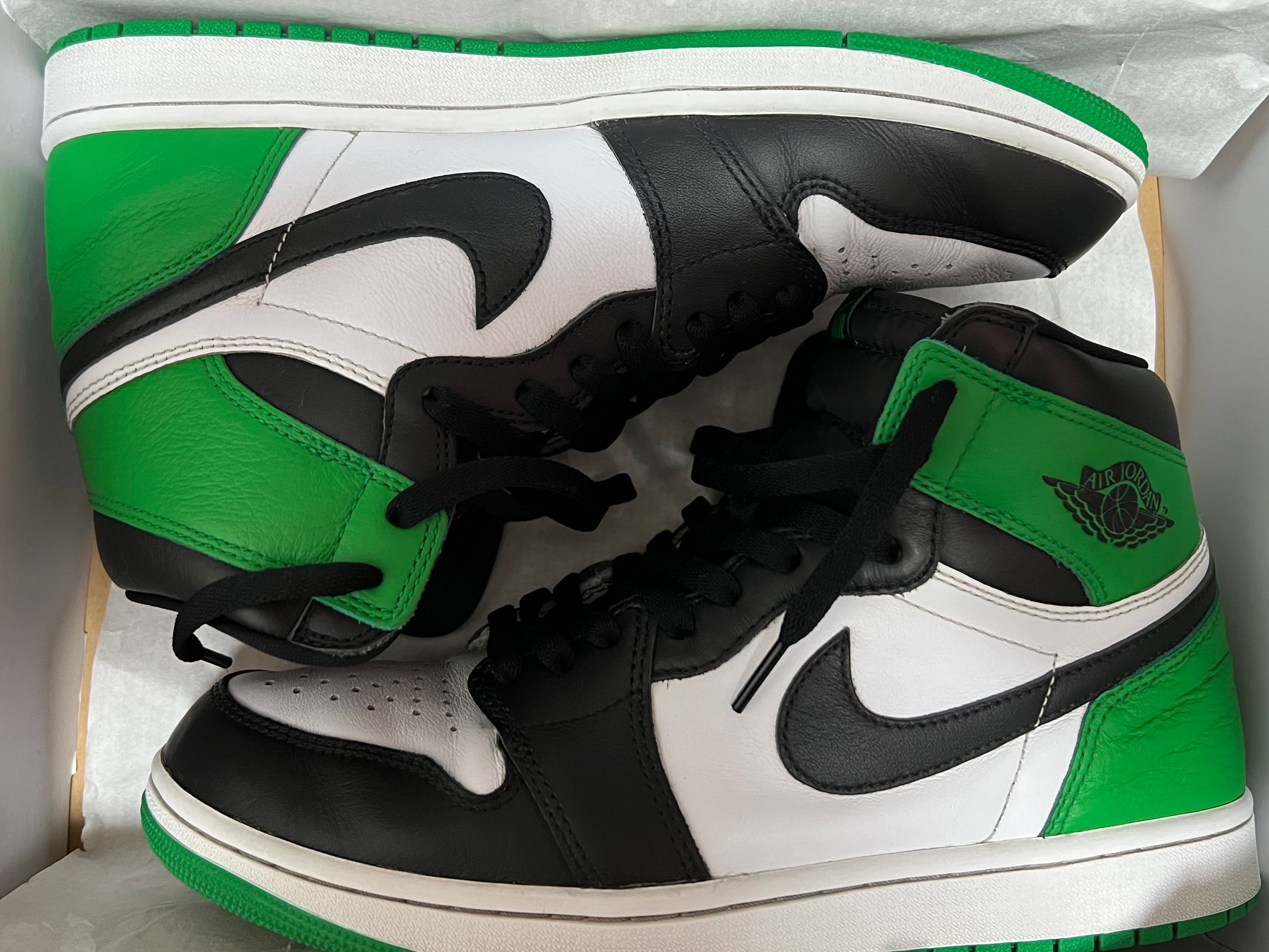 Nike Air Jordan 1 Retro High OG "Celtics/Black and Lucky Green" (2023)
