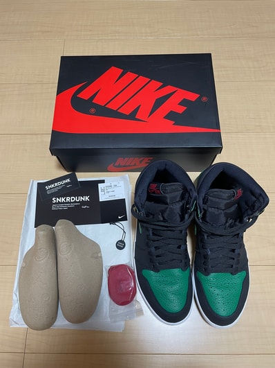 Nike Air Jordan 1 Retro High OG "Black/Pine Green" (2020)