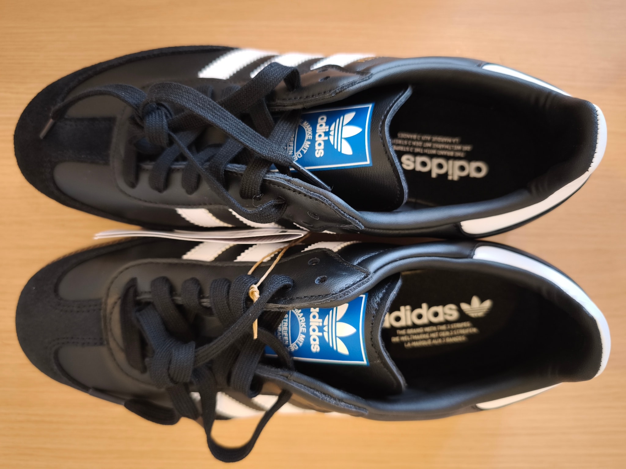 adidas Samba OG "Core Black/Cloud White/Gum"