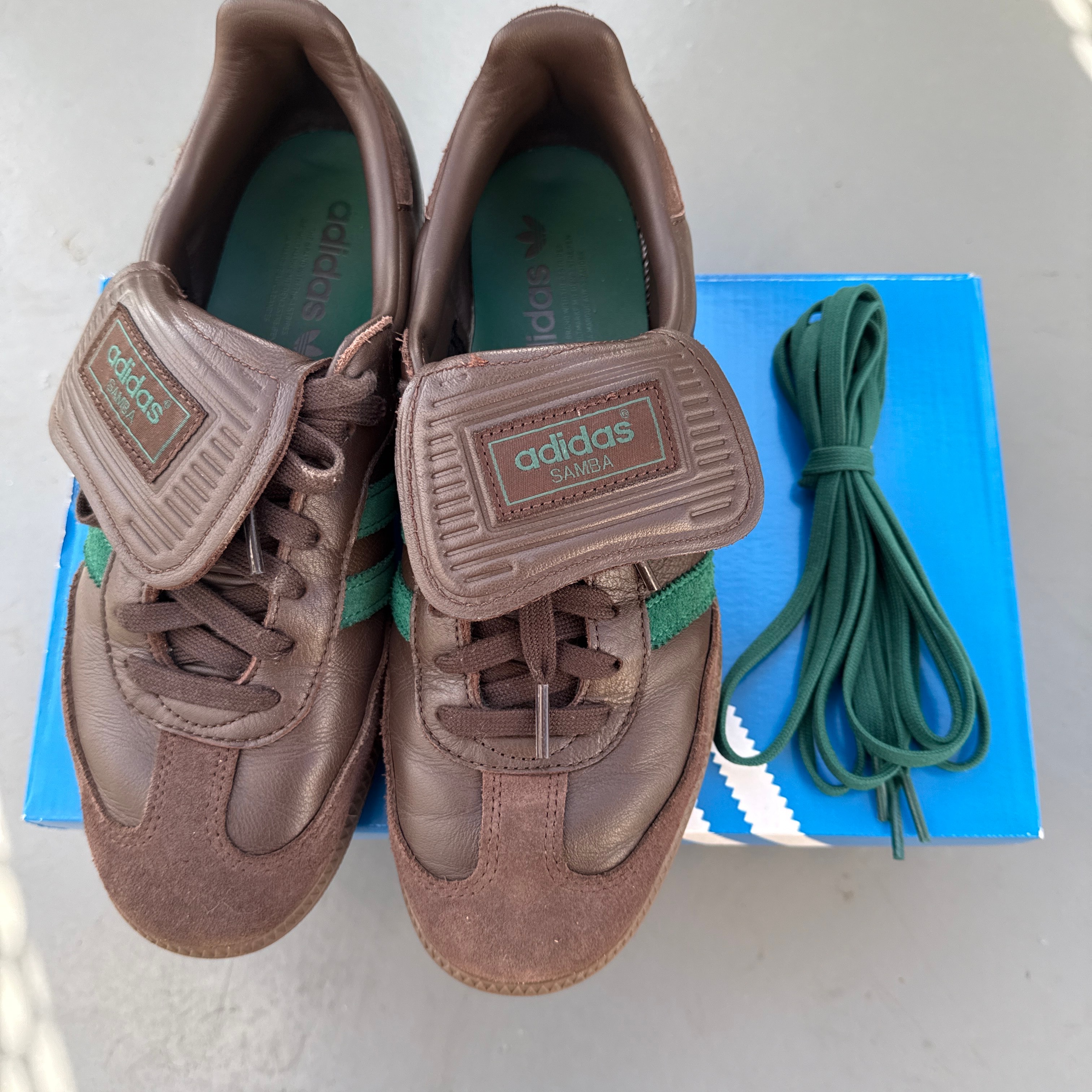adidas Samba LT "Dark Brown/Green/Gum" (BILLY'S Exclusive)