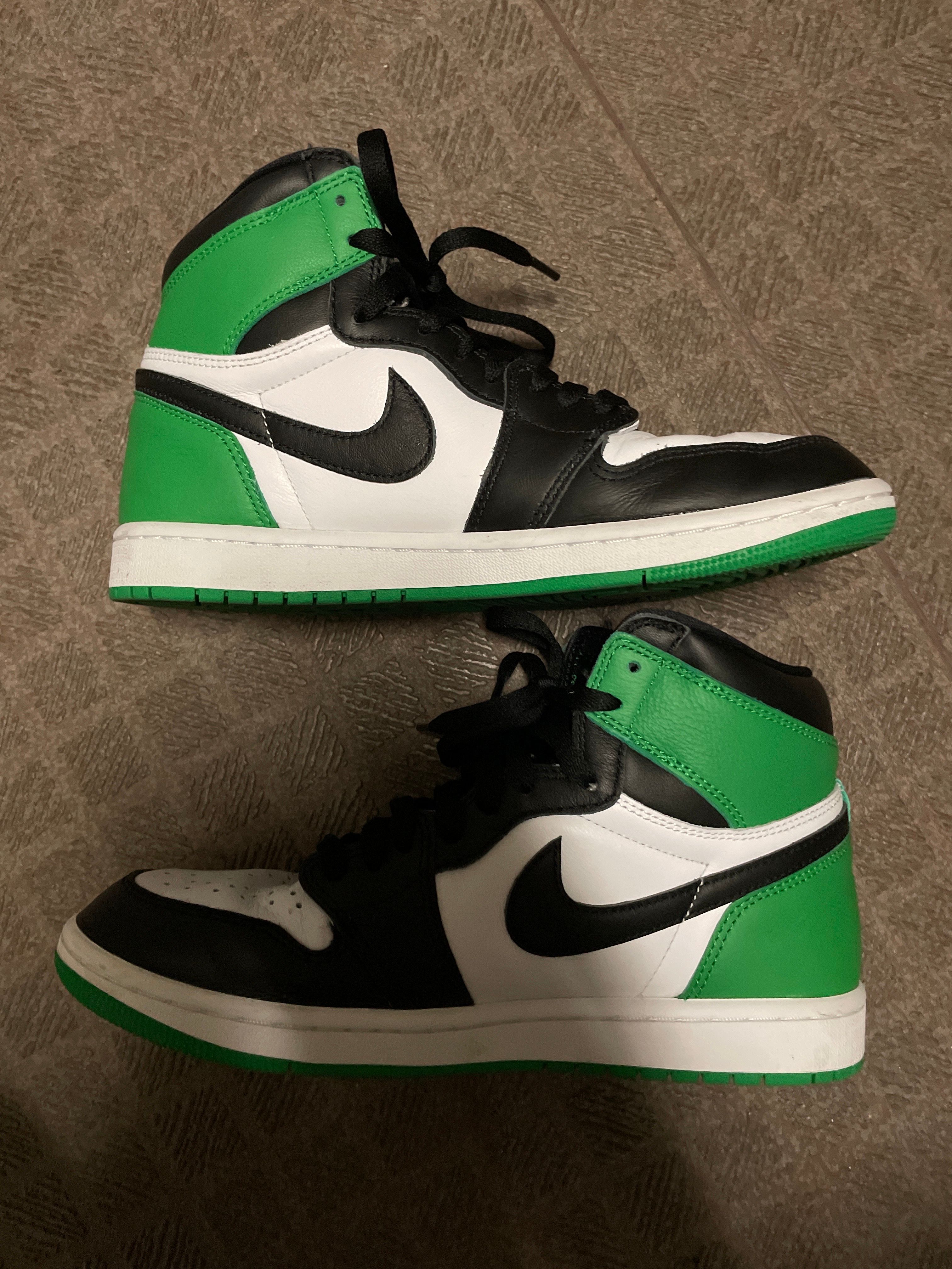 Nike Air Jordan 1 Retro High OG "Celtics/Black and Lucky Green" (2023)