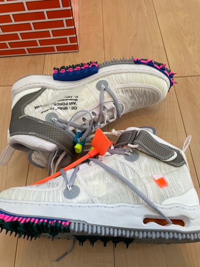 Off-White × Nike Air Force 1 Mid "White"