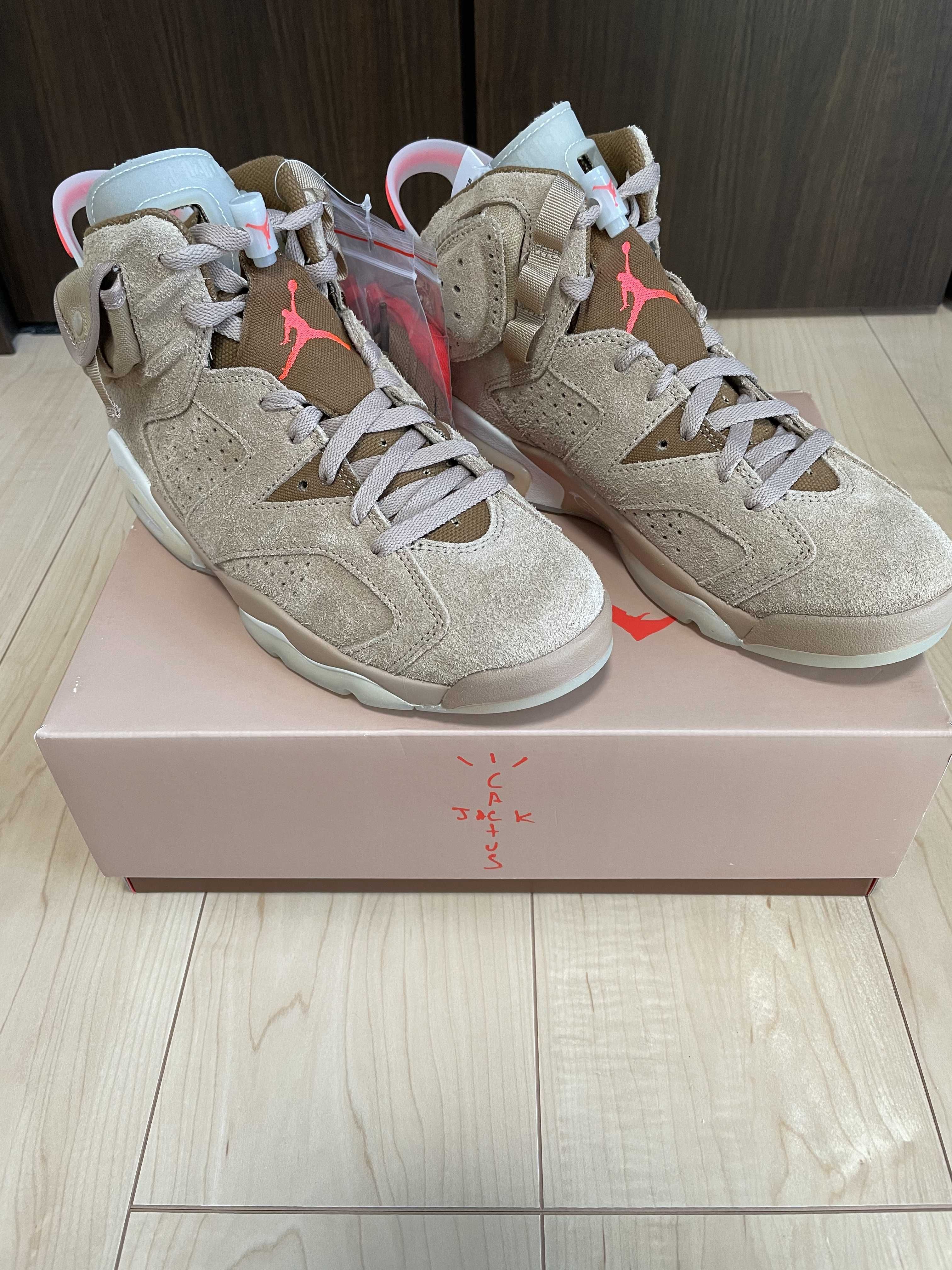 Travis Scott × Nike Air Jordan 6 "British Khaki"