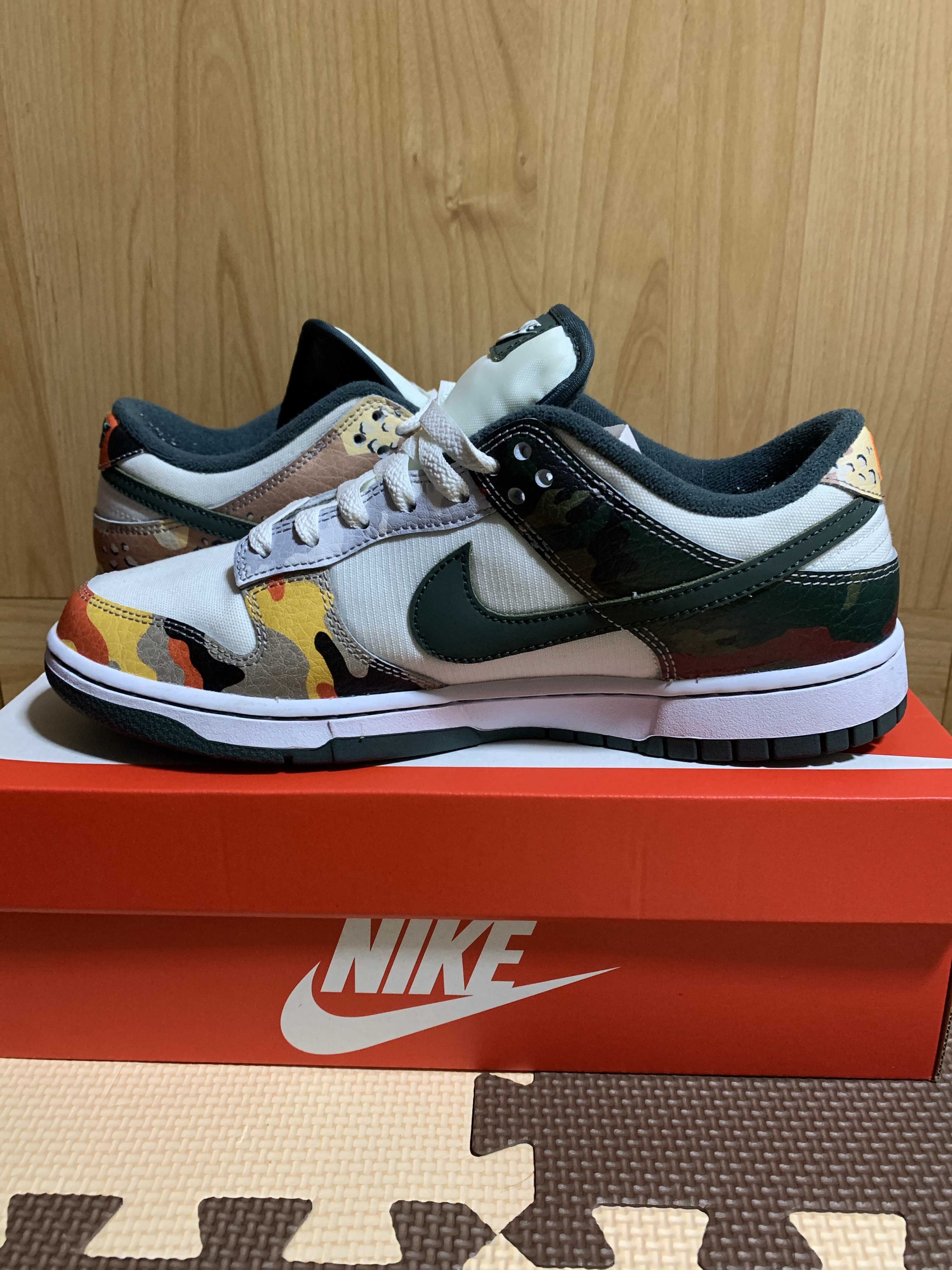 Nike Dunk Low "Sail Multi Camo"