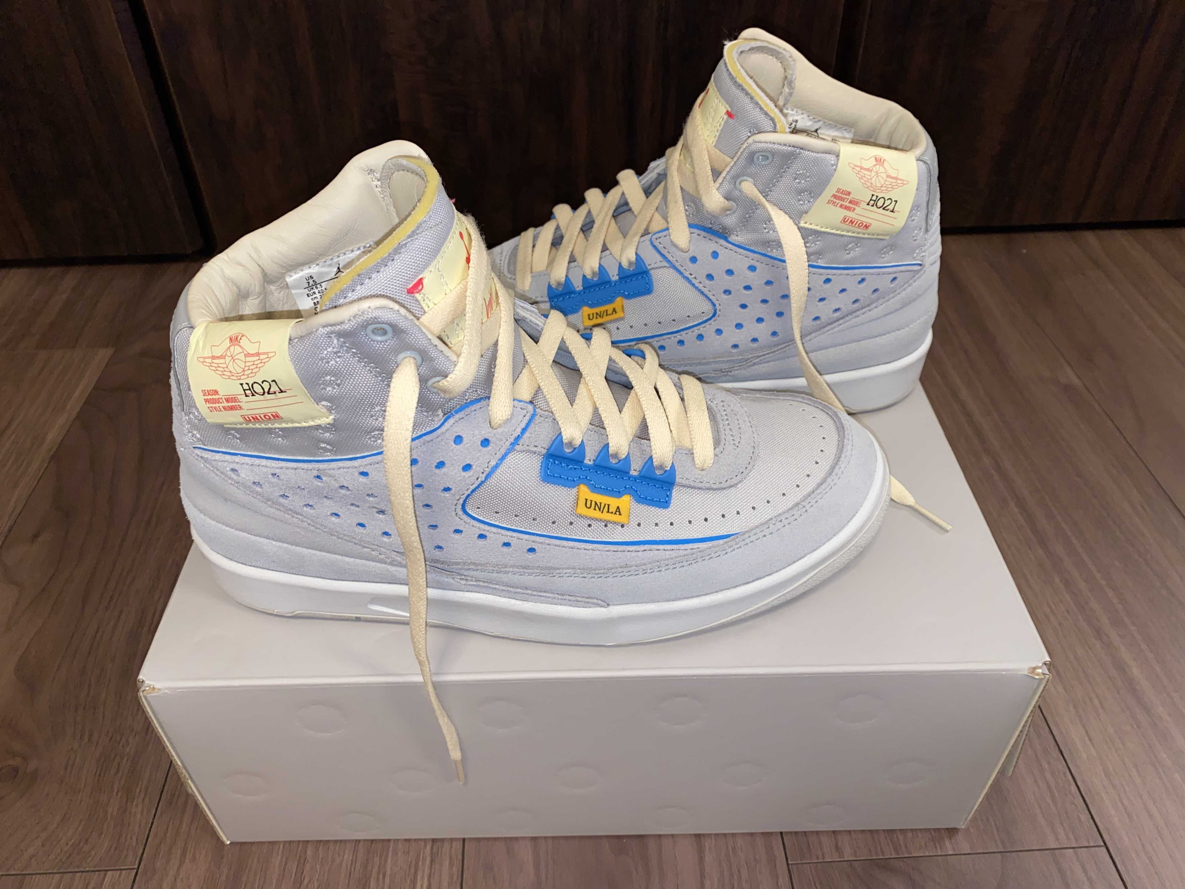 UNION × Nike Air Jordan 2 "Grey Fog"