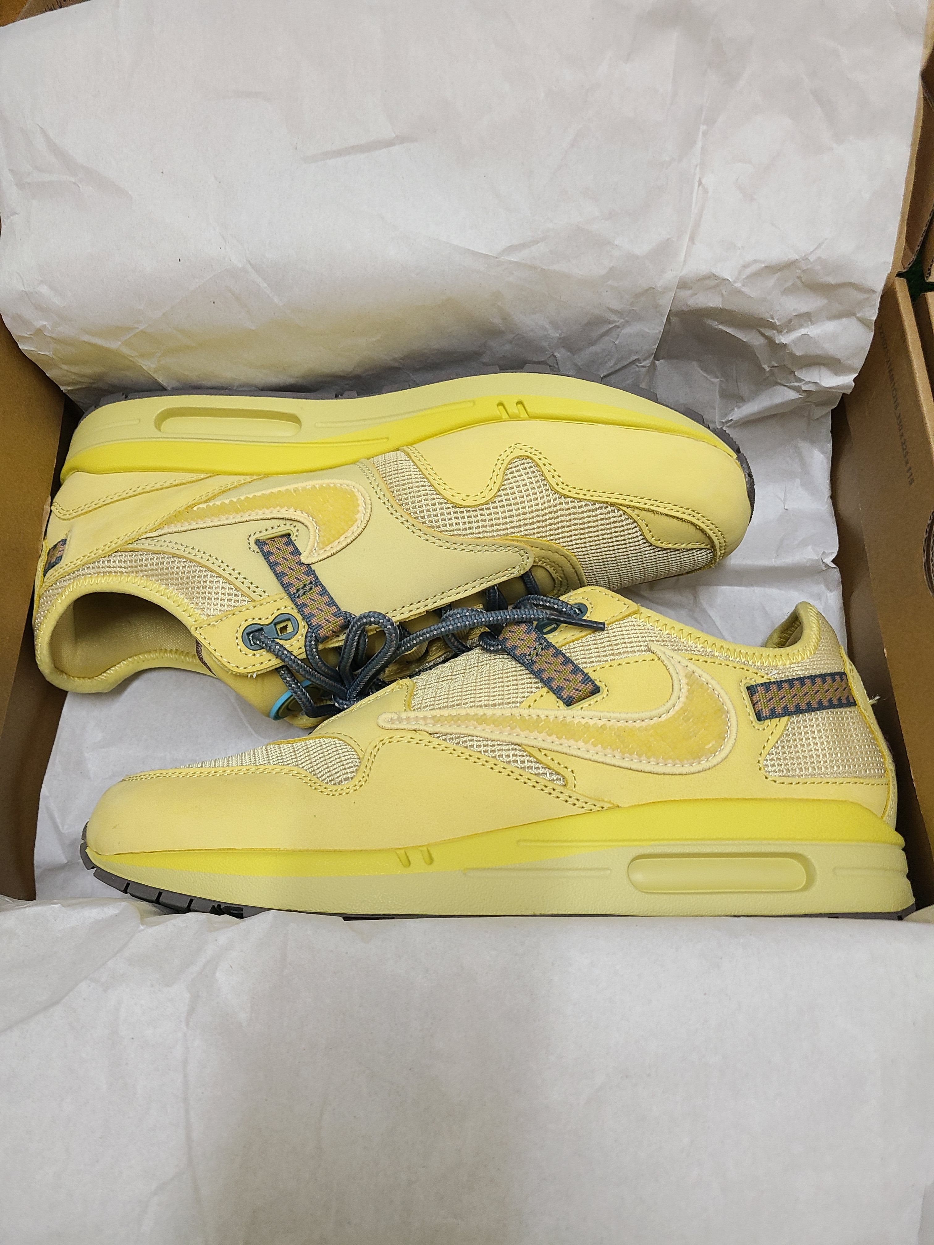 Travis Scott × Nike Air Max 1 "CACT.US Gold"