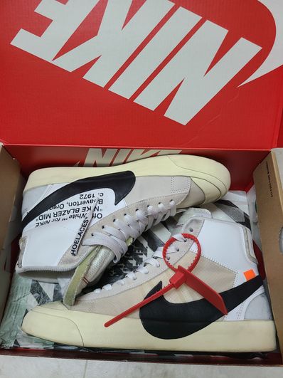 Off-White × Nike The Ten Blazer Mid "White"