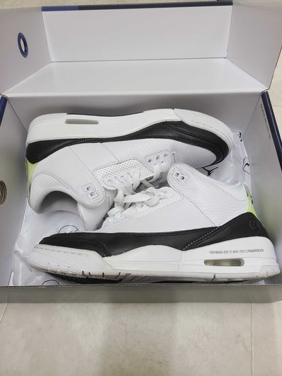 Fragment × Nike Air Jordan 3 "White/Black"