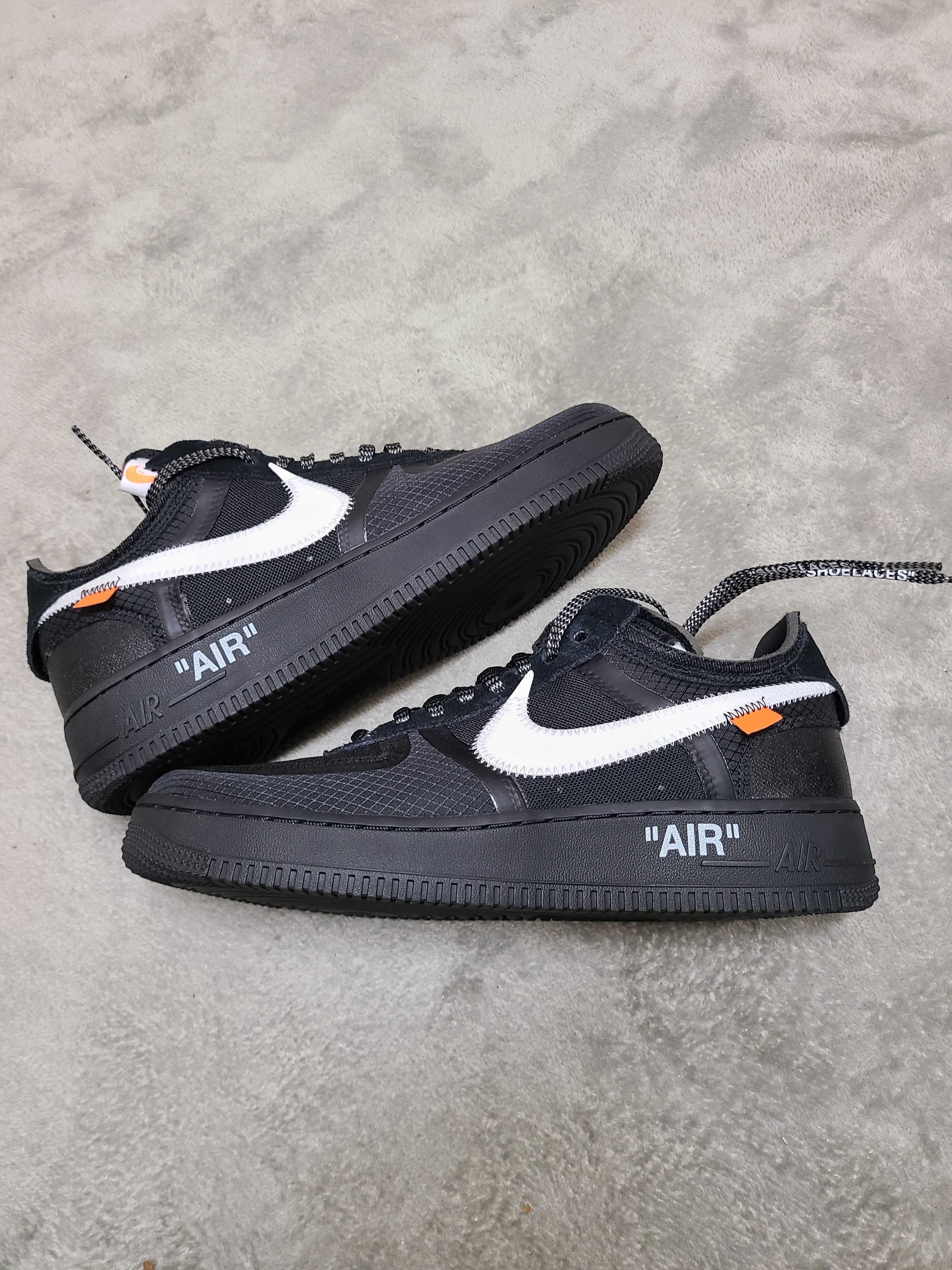 Off-White × Nike Air Force 1 Low "Black"