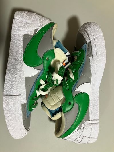 sacai × Nike Blazer Low "Classic Green"