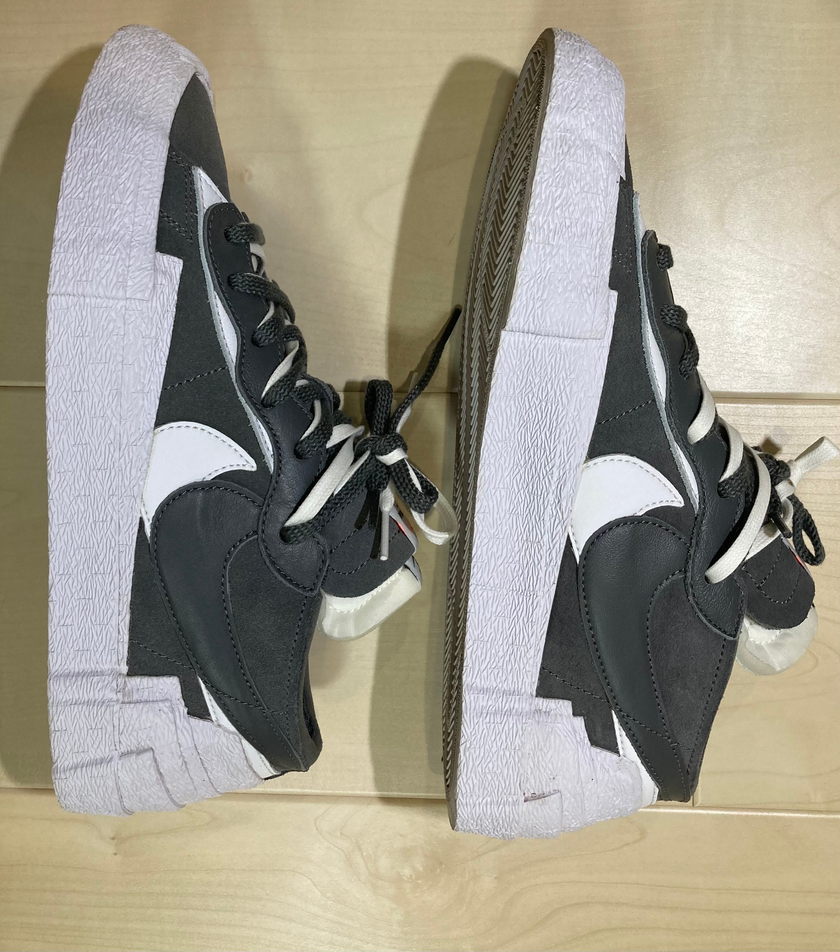 Sacai × Nike Blazer Low "Iron Grey"