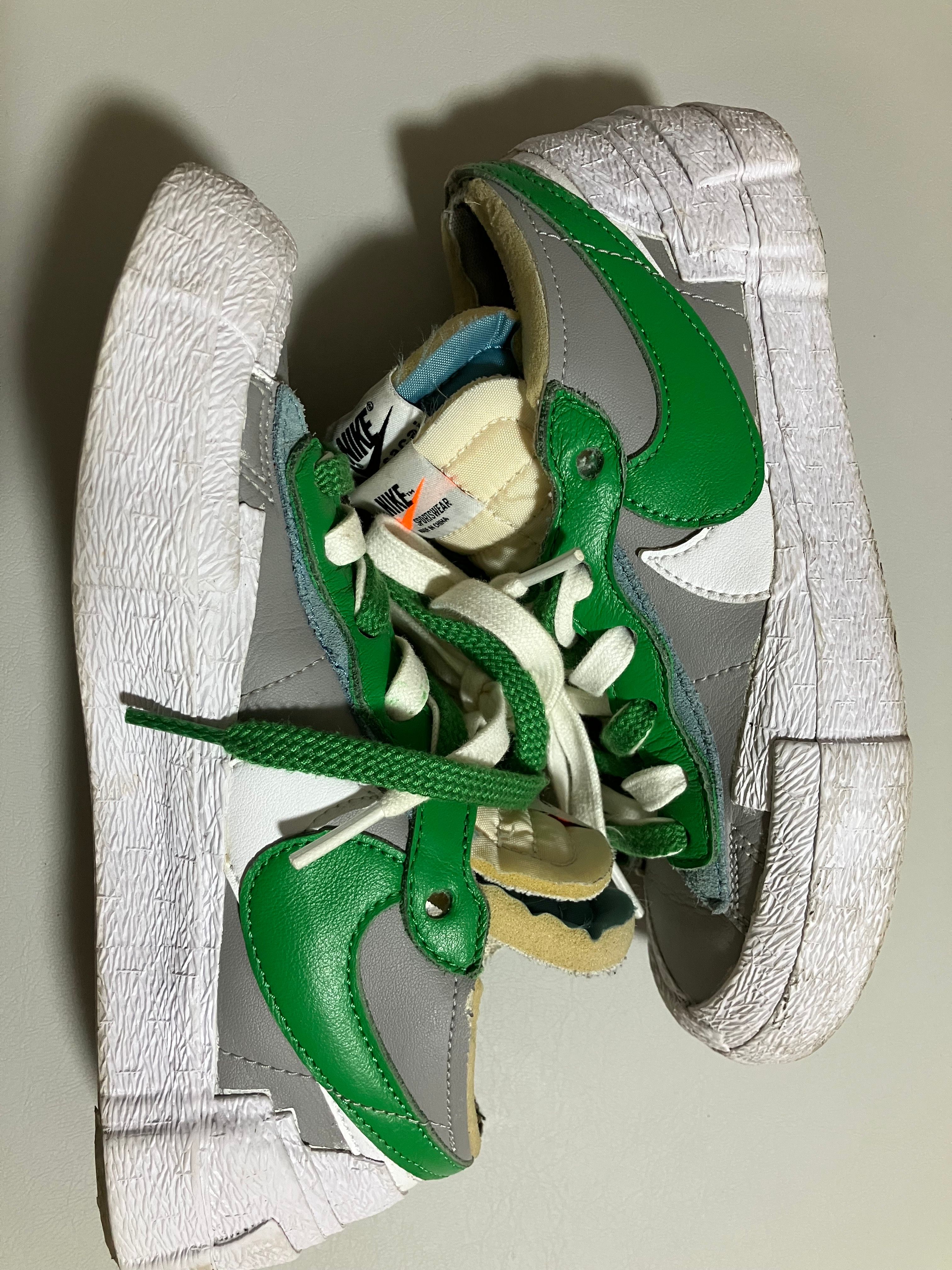 sacai × Nike Blazer Low "Classic Green"