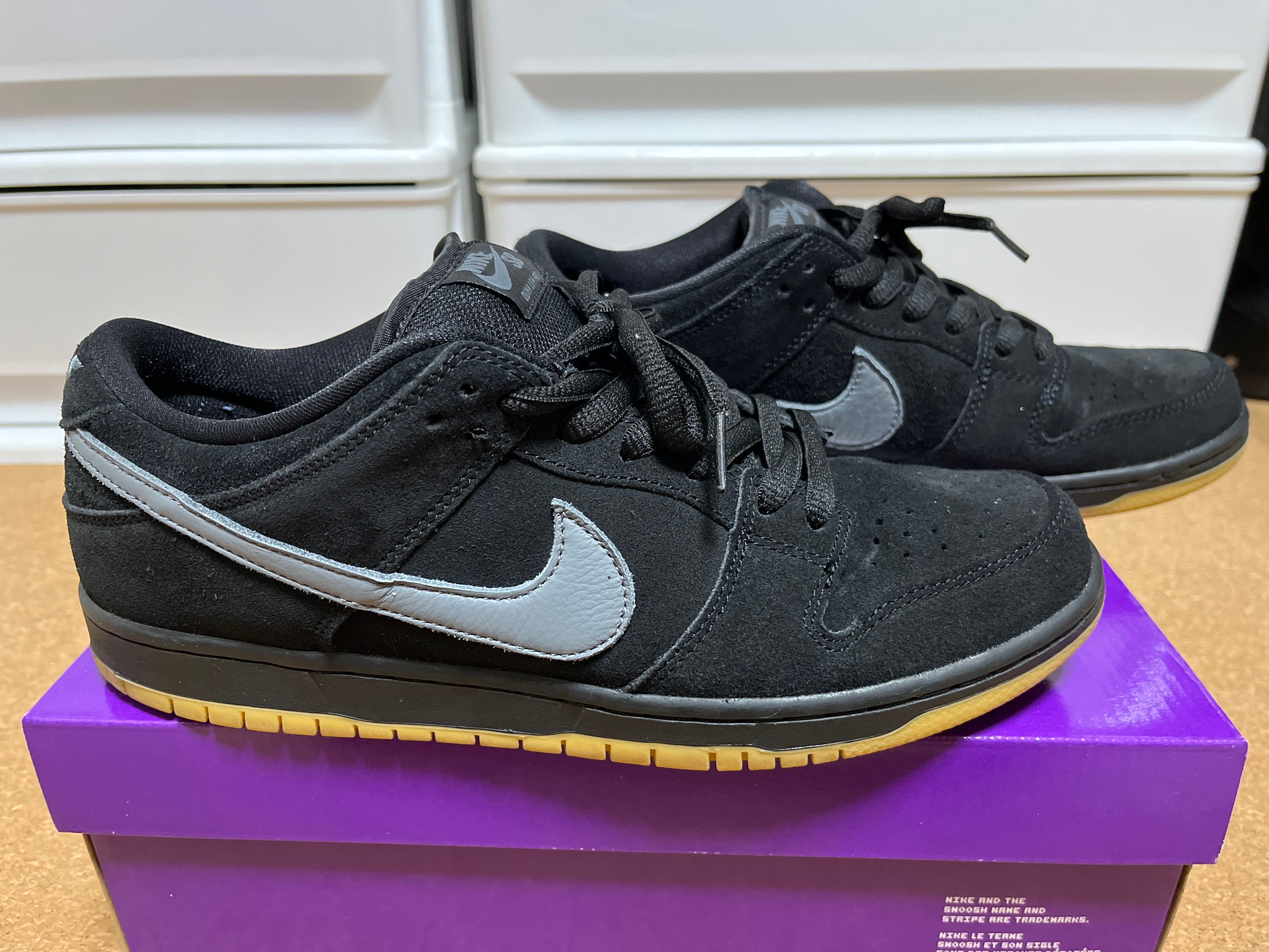 Nike SB Dunk Low Pro "Black/Fog"