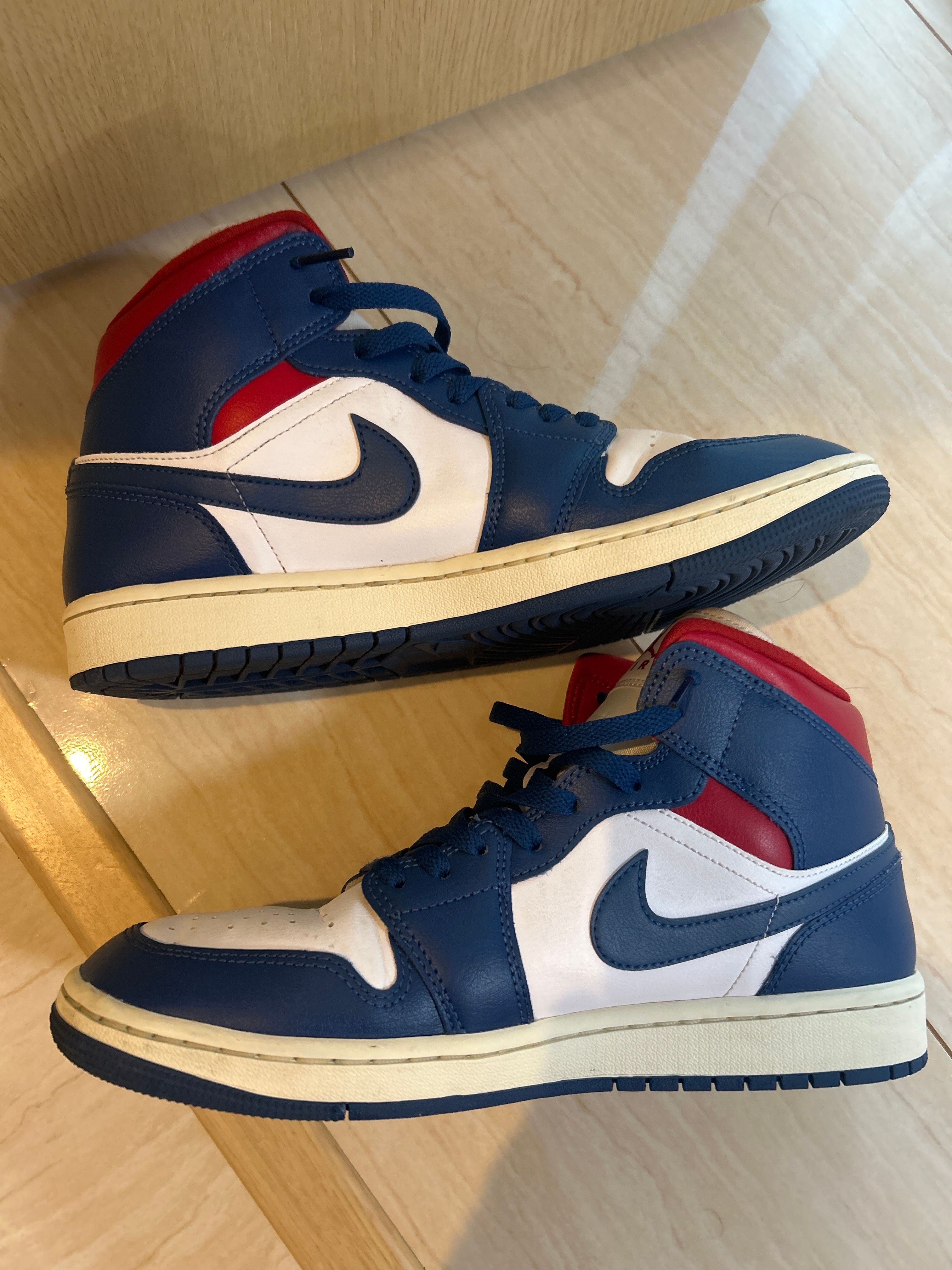 Nike Women's Air Jordan 1 Mid "French Blue"