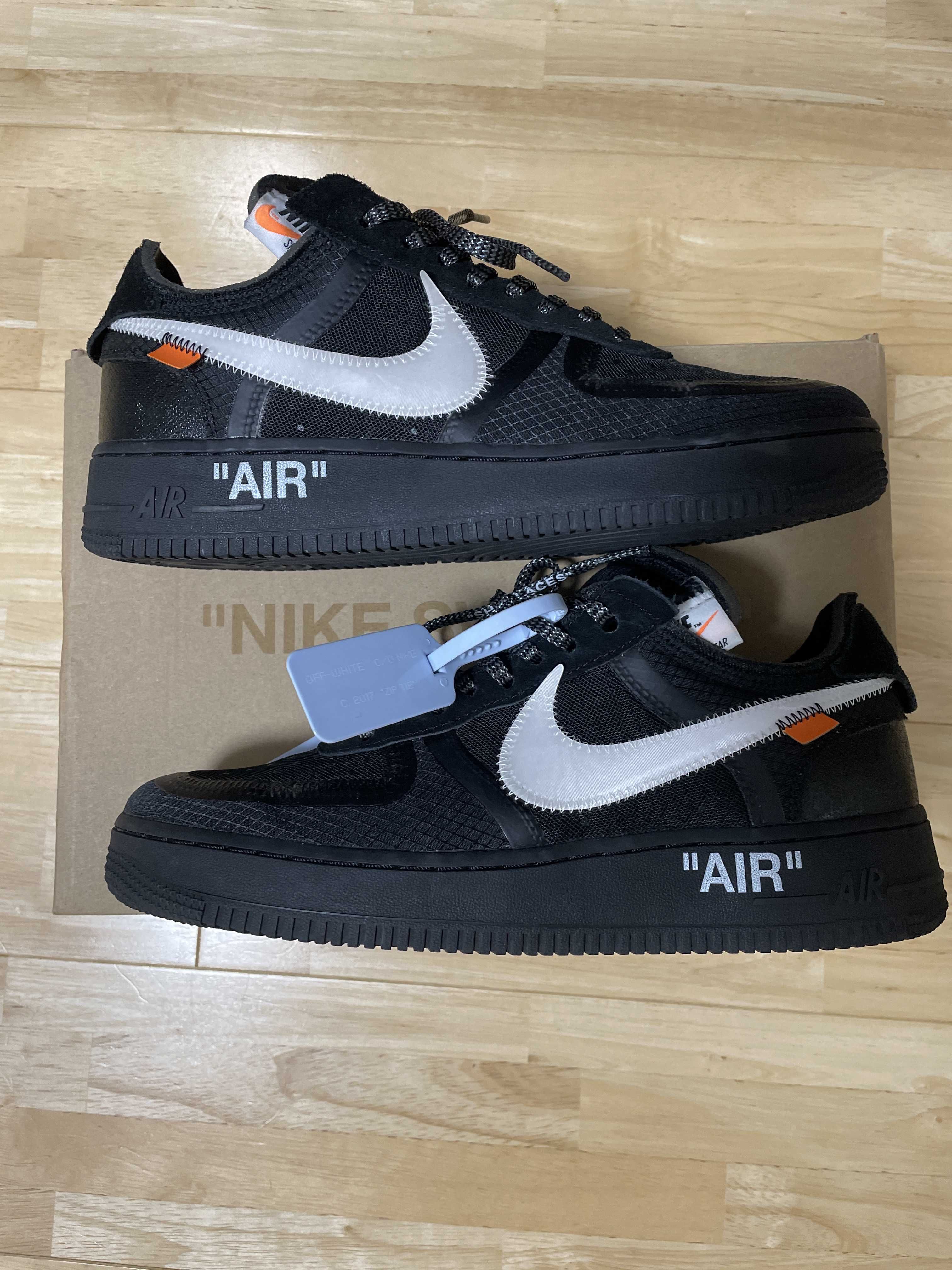 Off-White × Nike Air Force 1 Low "Black"