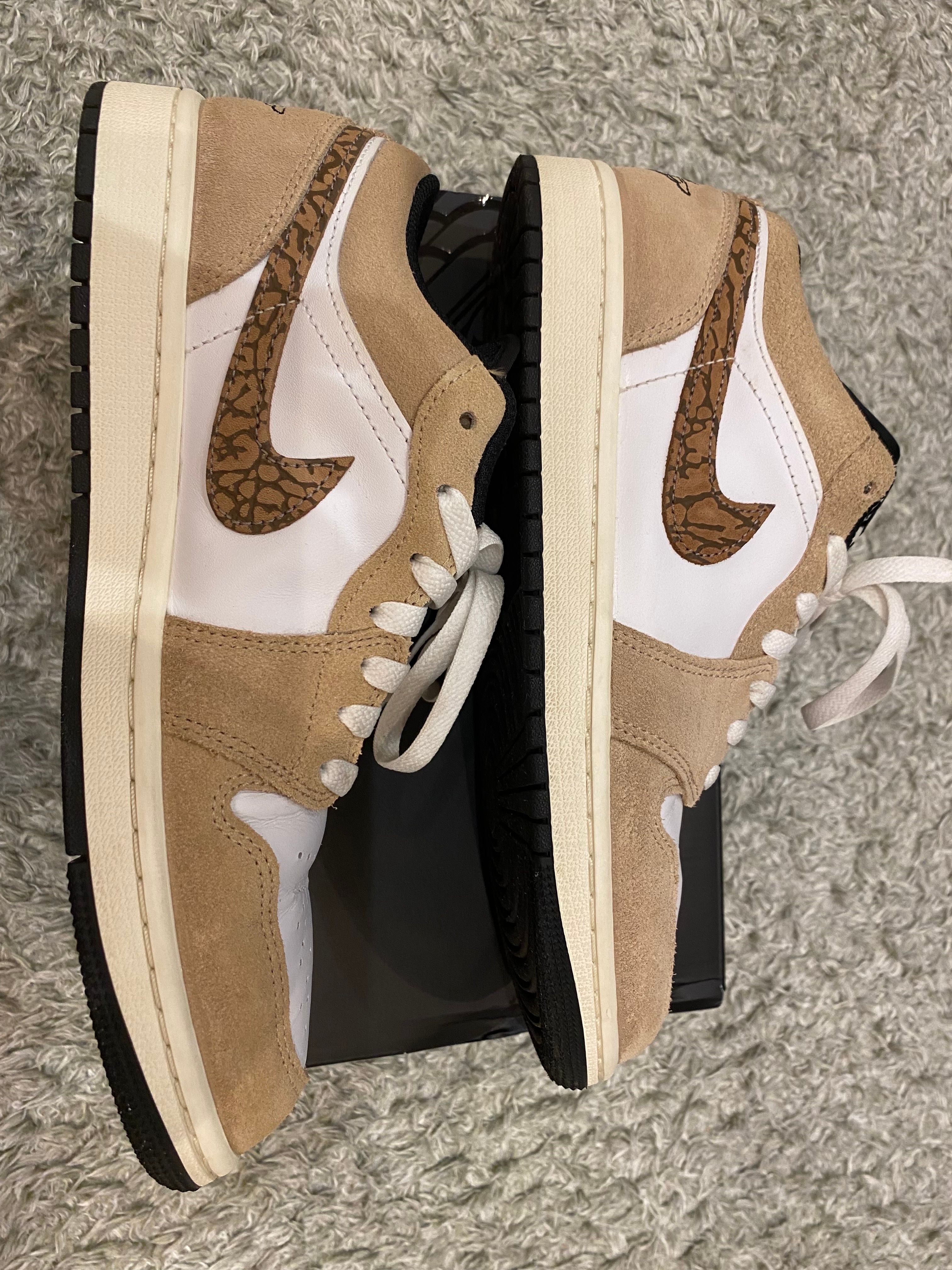 Nike Air Jordan 1 Low SE "Brown Elephant/Safari"