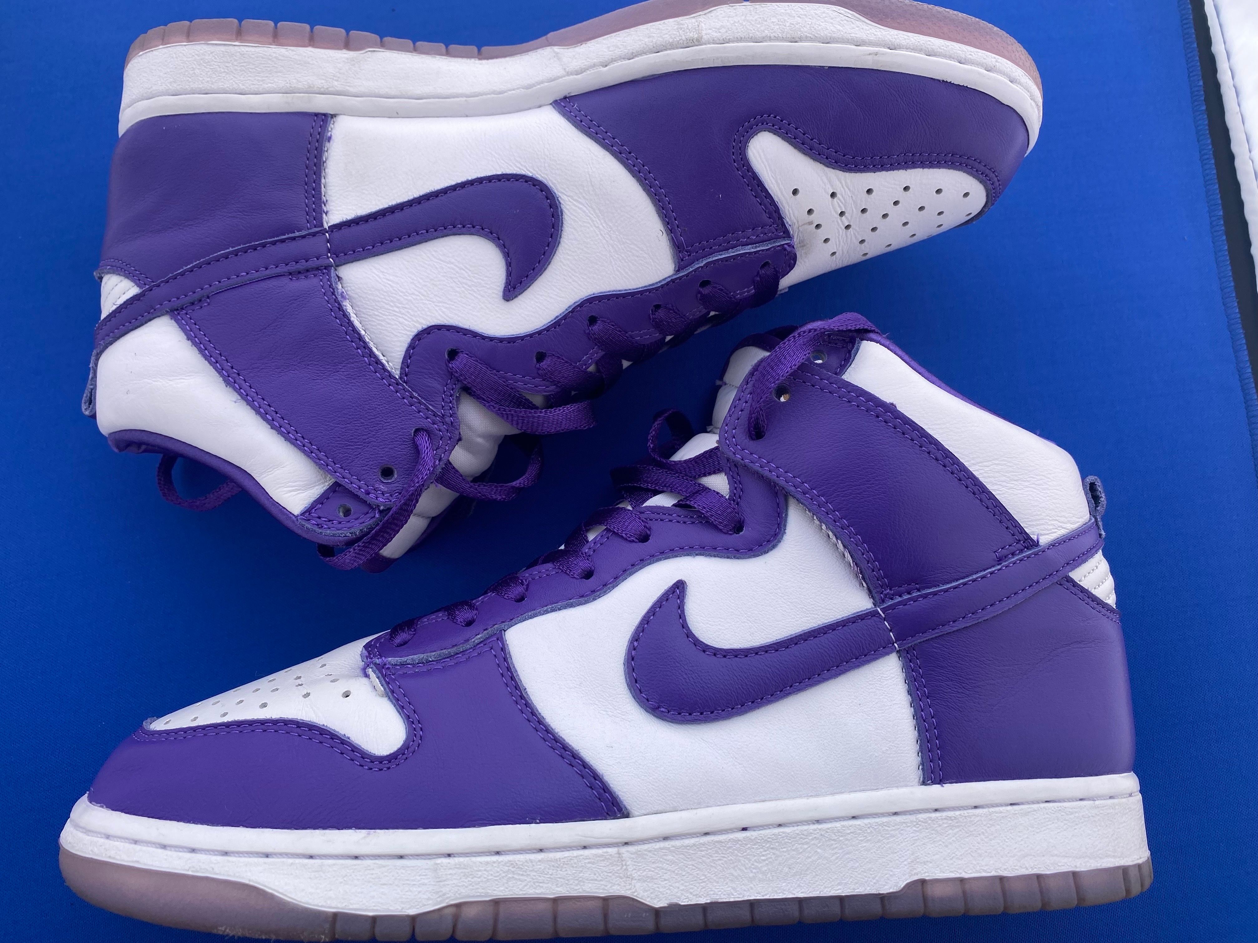 NIKE DUNK HIGH Women's "VARSITY PURPLE"