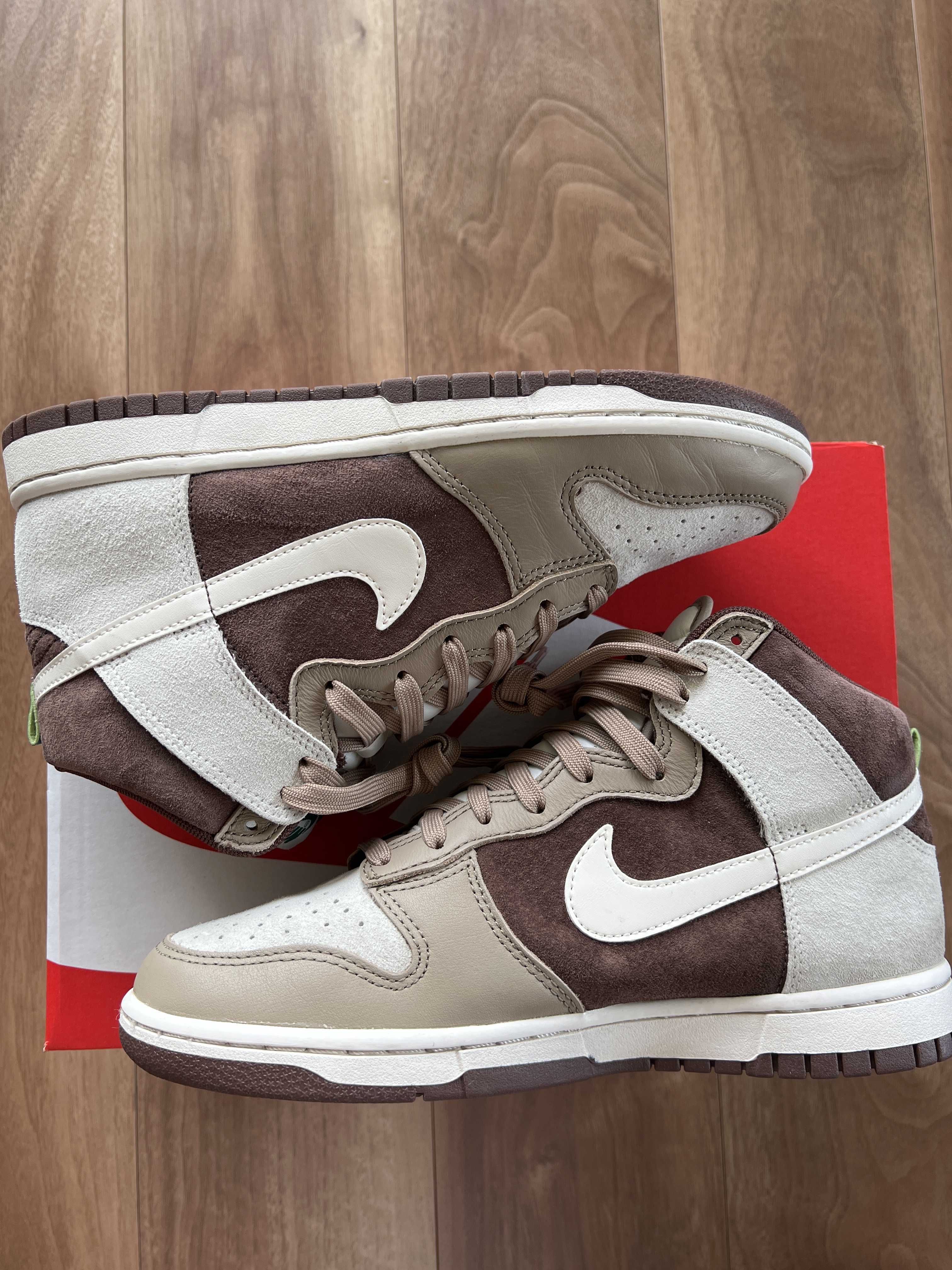 Nike Dunk High PRM "Light Chocolate"