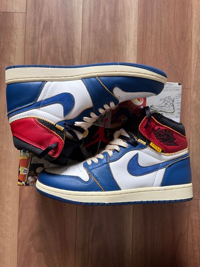 Union × Nike Air Jordan 1 Retro High OG NRG "Storm Blue/Varsity Red"