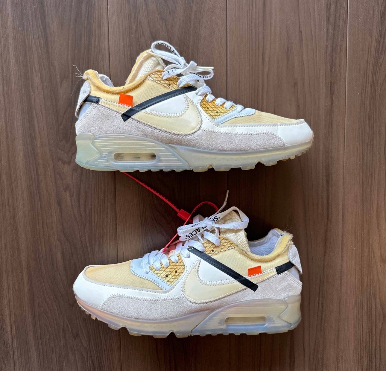 Off-White × Nike Air Max 90 "The 10/Sail"