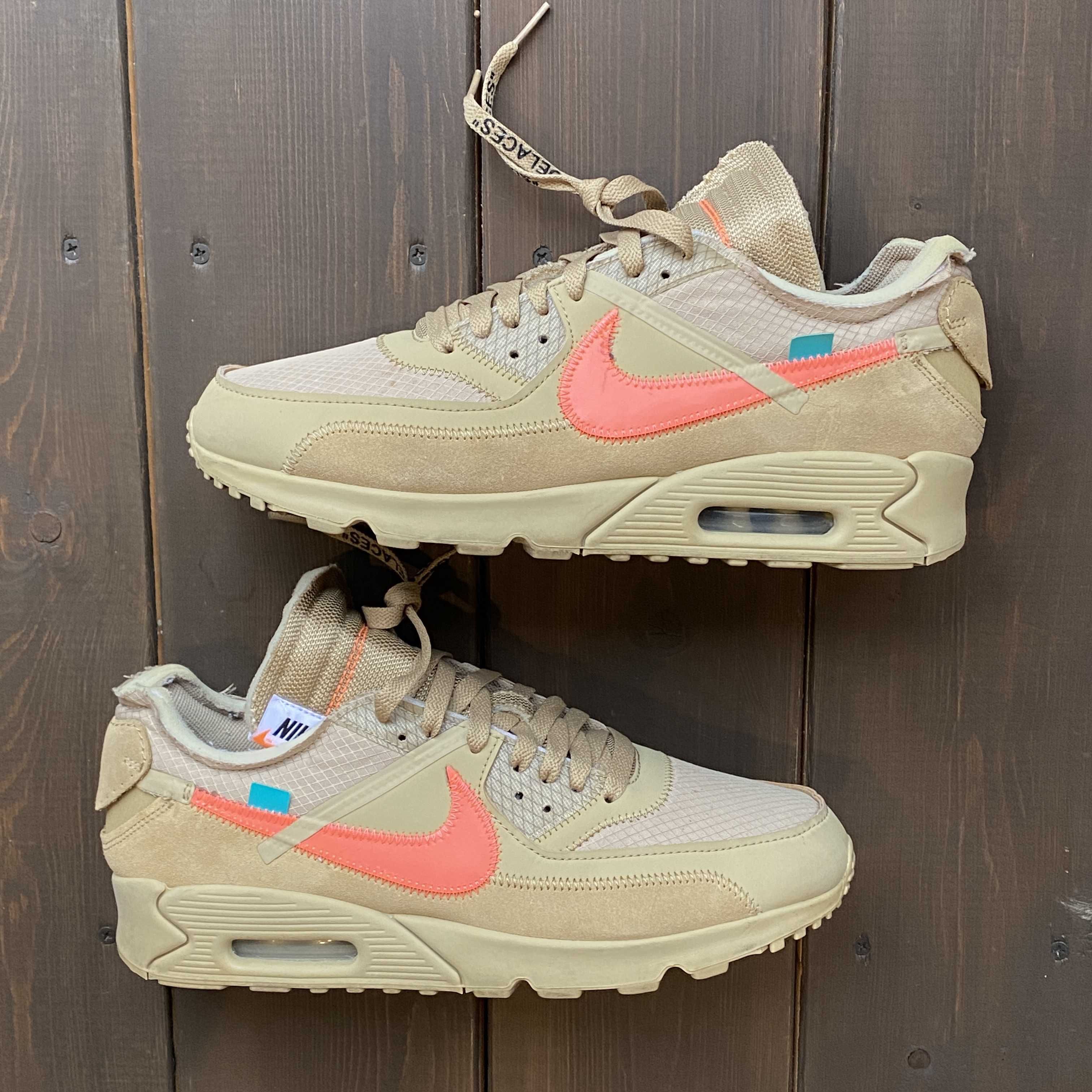 Off-White × Nike Air Max 90 "Desert Ore"