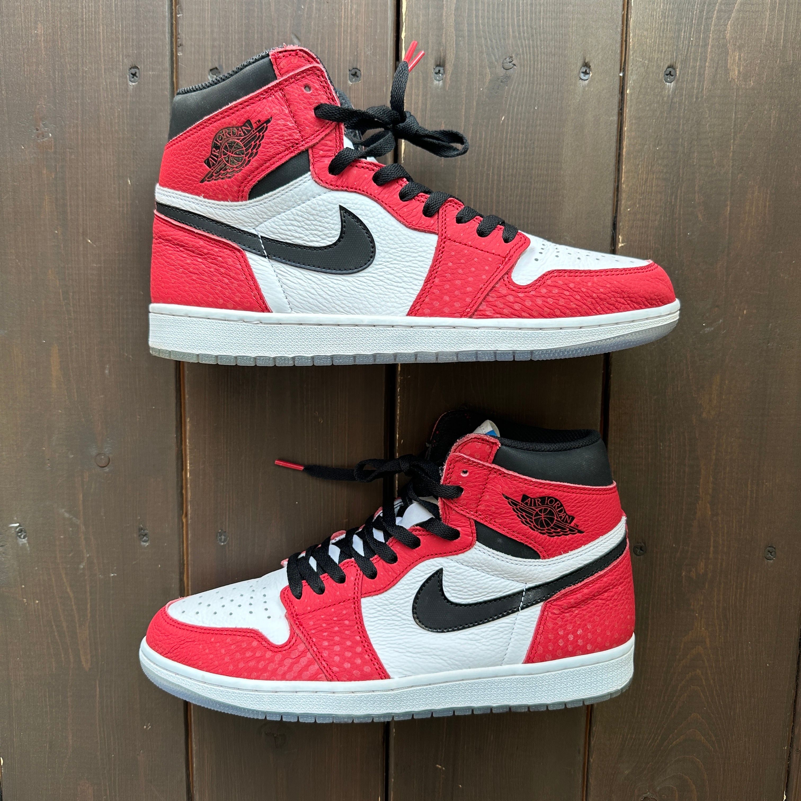 Spiderman × Nike Air Jordan 1 Origin Story "Gym Red/White/Photo Blue/Black"