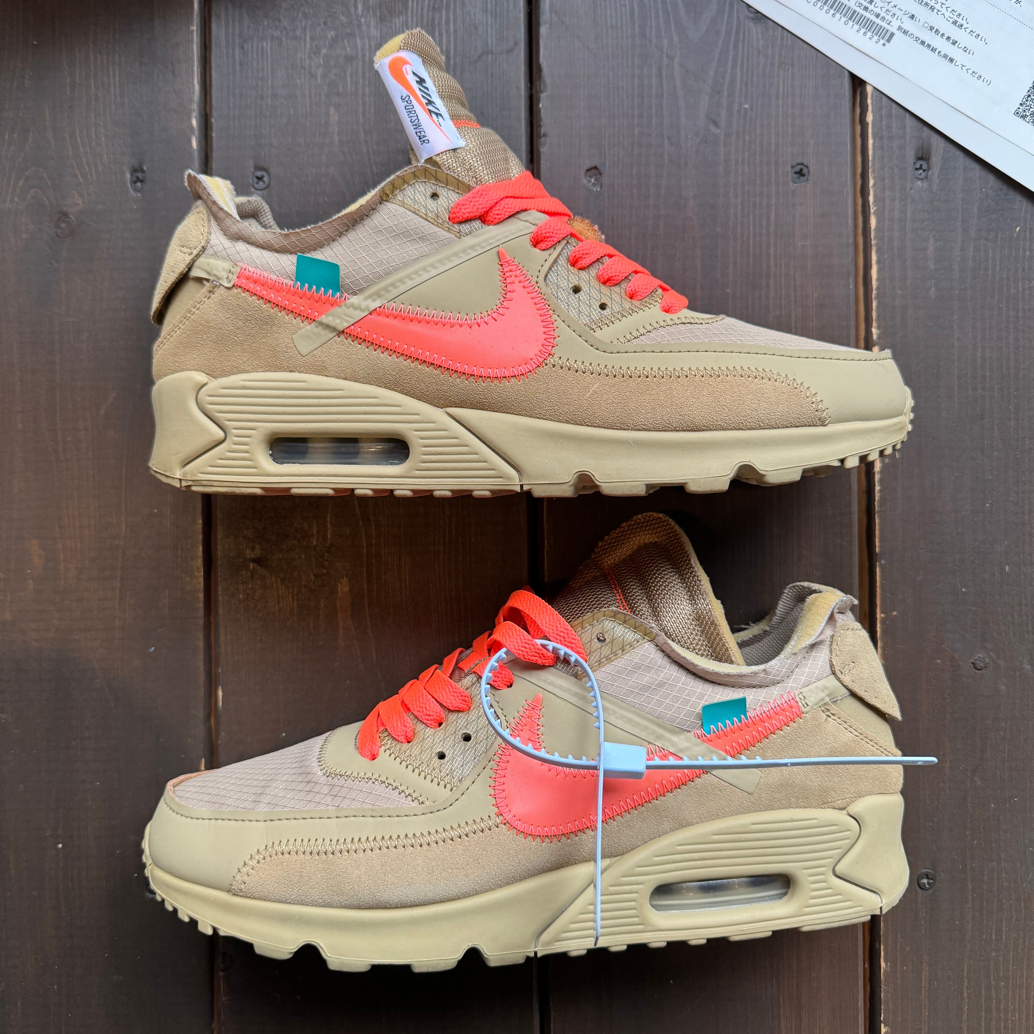 Off-White × Nike Air Max 90 "Desert Ore"
