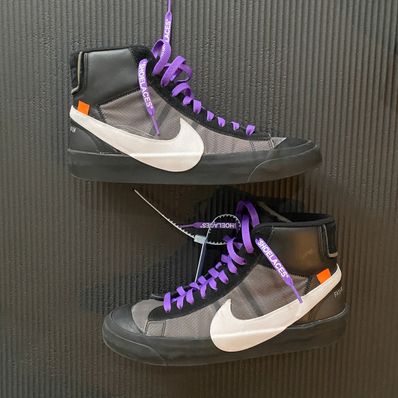 Off-White × Nike Blazer Studio Mid "Grim Reaper"