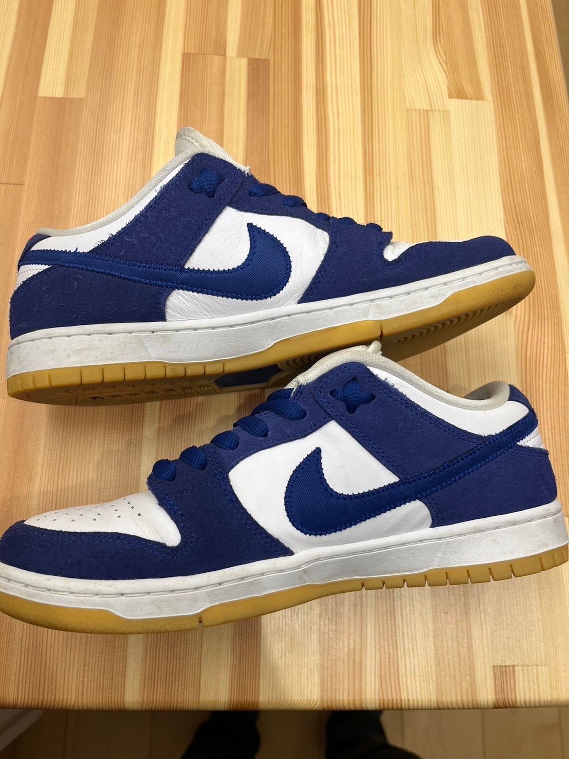 Nike SB Dunk Low "Los Angeles Dodgers/Deep Royal Blue"