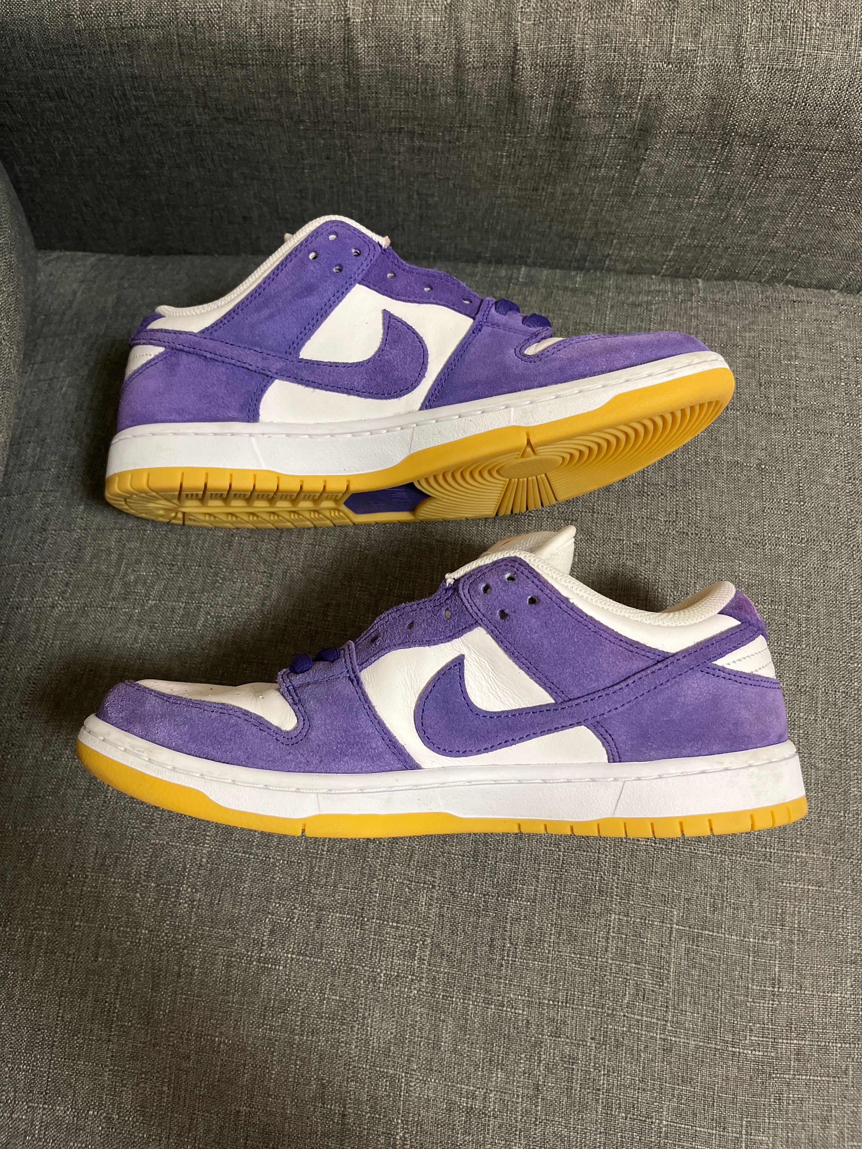 Nike SB Dunk Low Pro ISO Orange Label "Court Purple Gum"