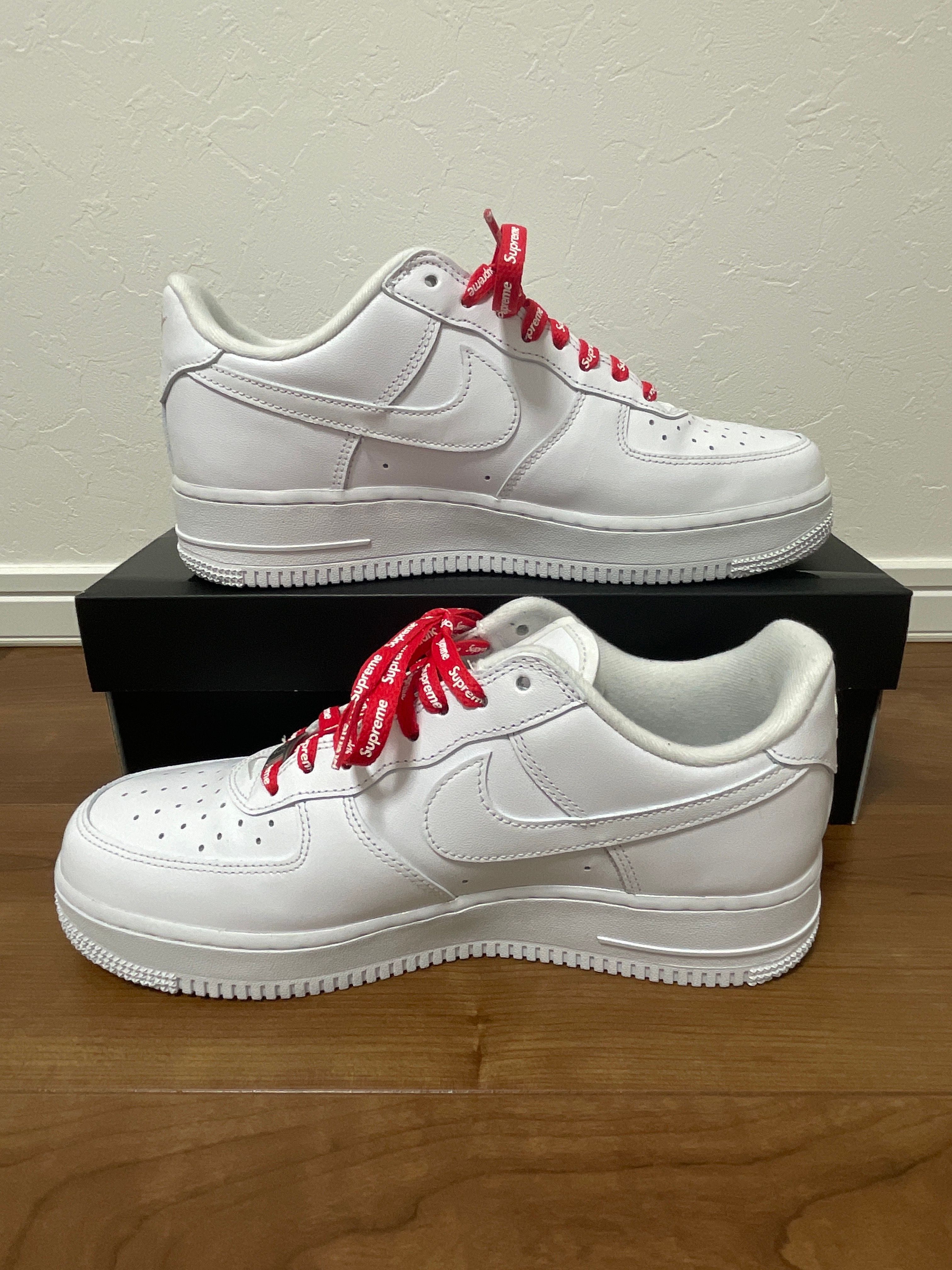 Supreme × Nike Air Force 1 Low "White"
