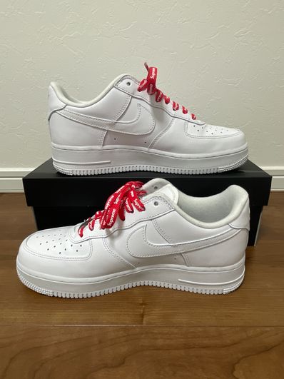 Supreme × Nike Air Force 1 Low "White"