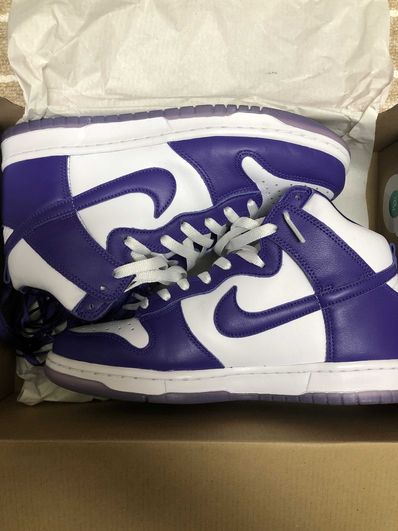 NIKE DUNK HIGH Women's "VARSITY PURPLE"