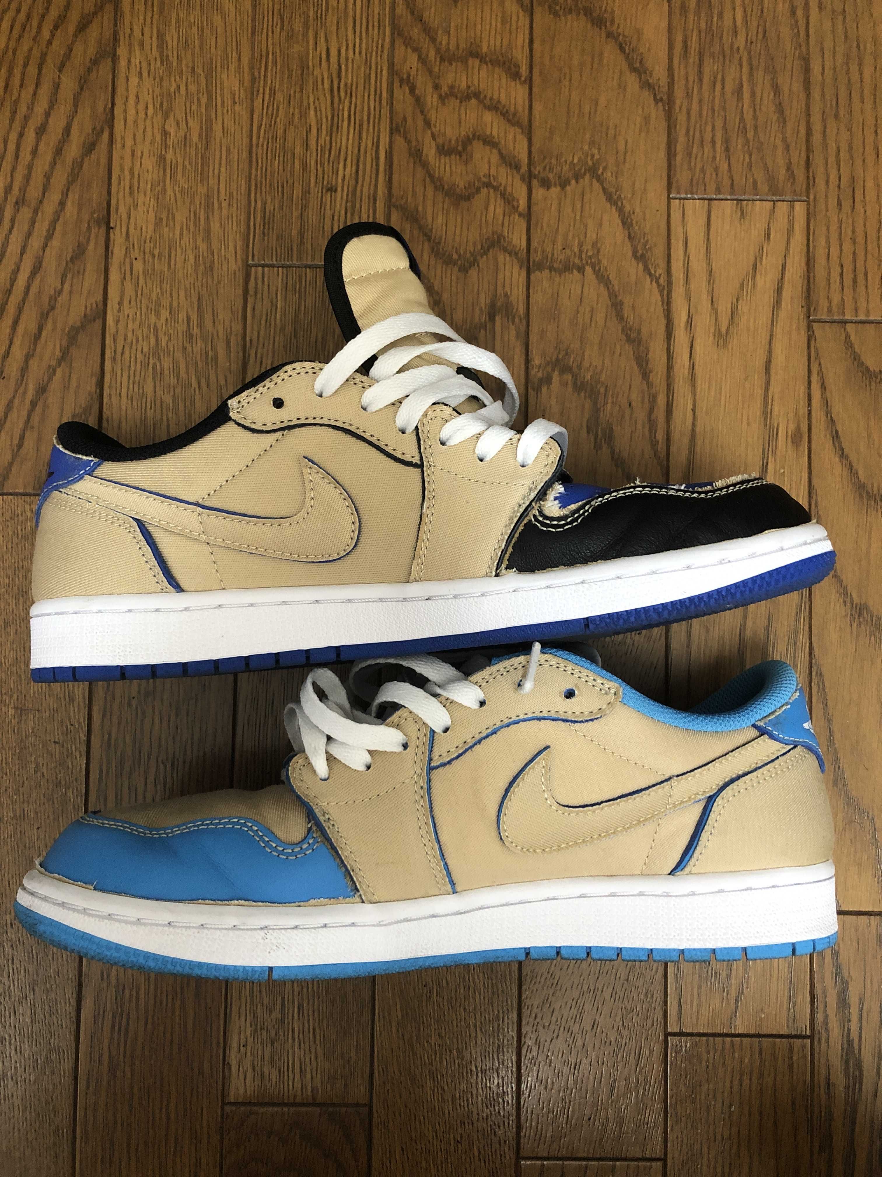 Nike SB Air Jordan 1 Low "Desert Ore/Royal Blue" 