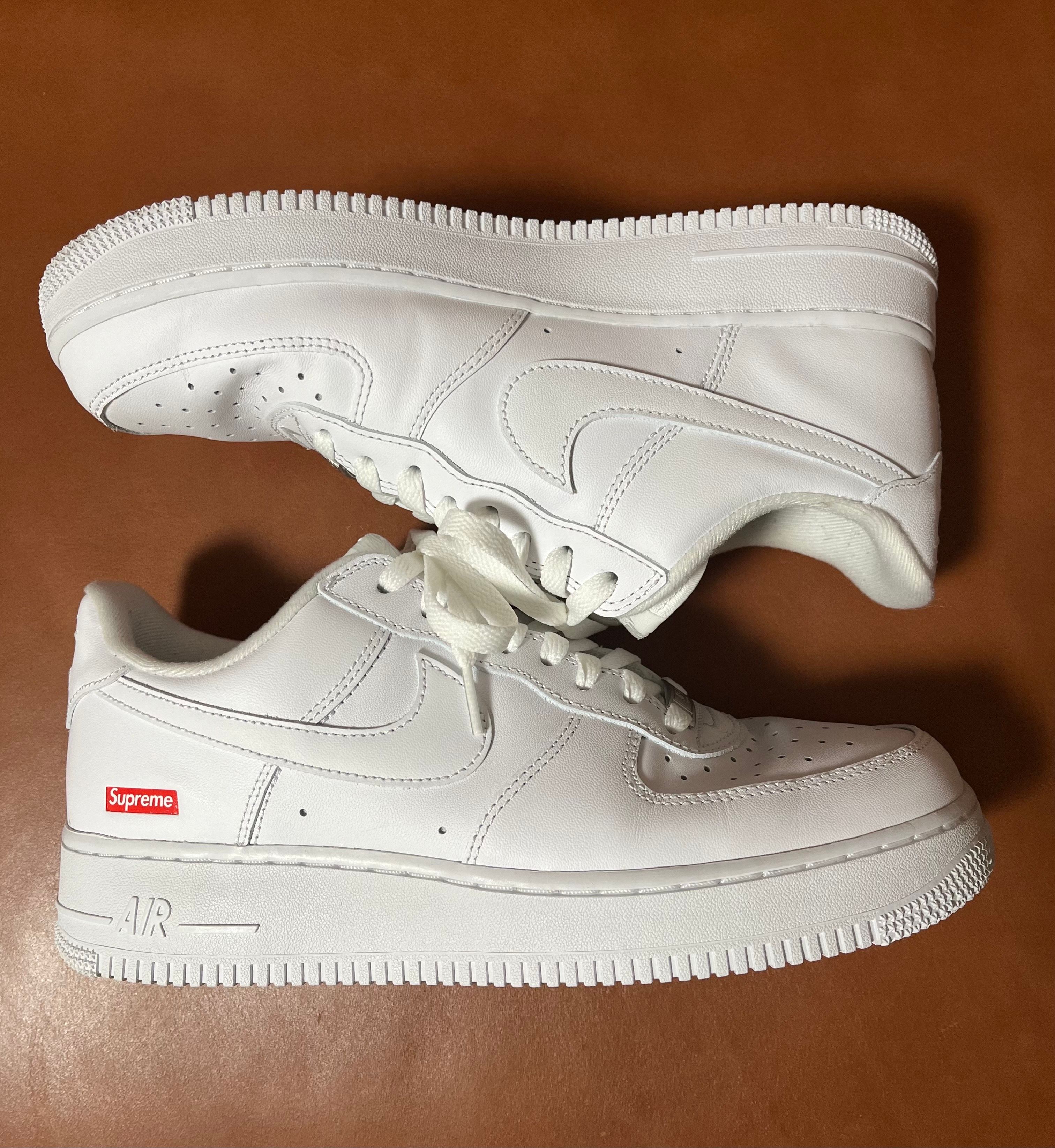 Supreme × Nike Air Force 1 Low "White"