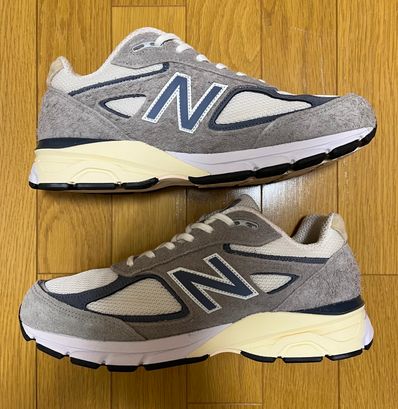 New Balance 990V4 "Gray/Slate Blue"