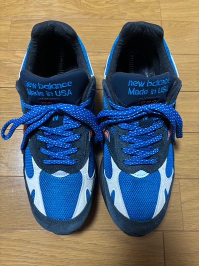 KITH × New Balance 993 Madison Square Garden "Navy/Princess Blue"