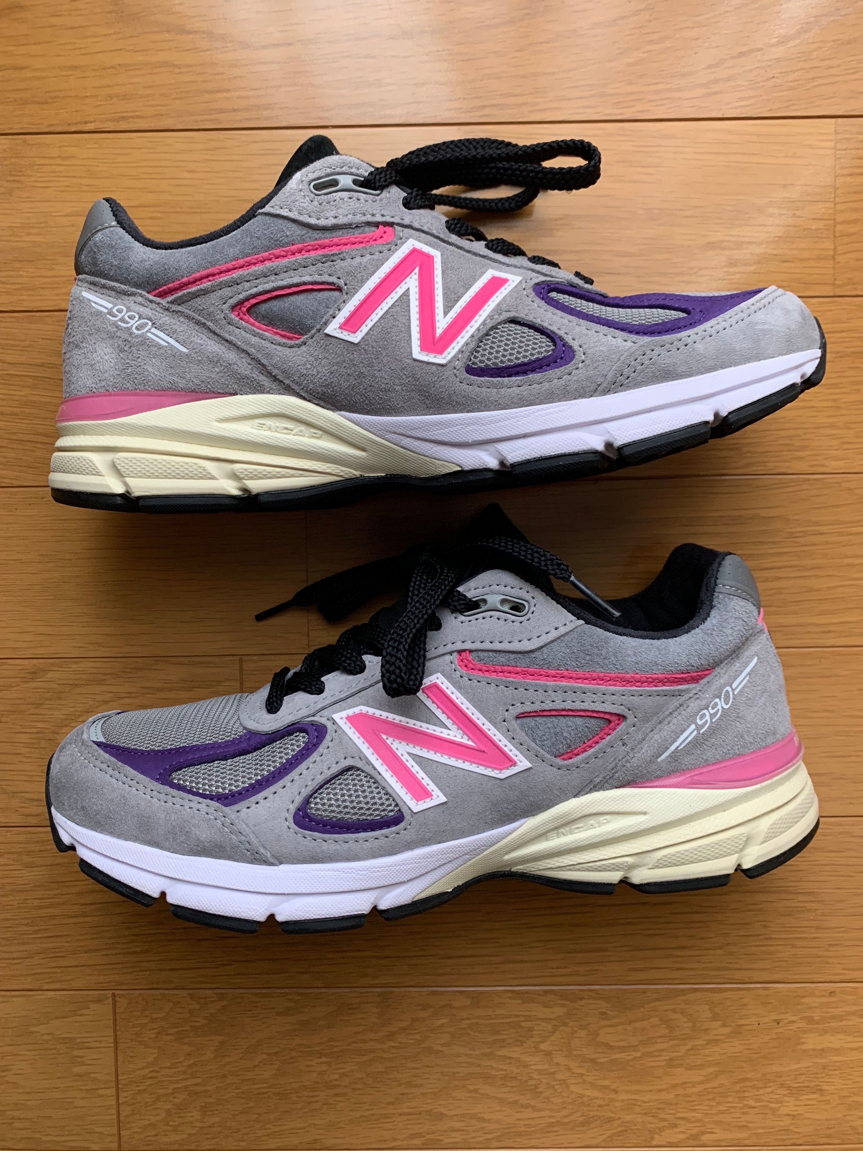 KITH × UNITED ARROWS & SONS × New Balance 990V4 "Smoked Pearl"