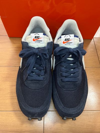 Fragment × sacai × Nike LD Waffle "Blackended Blue"