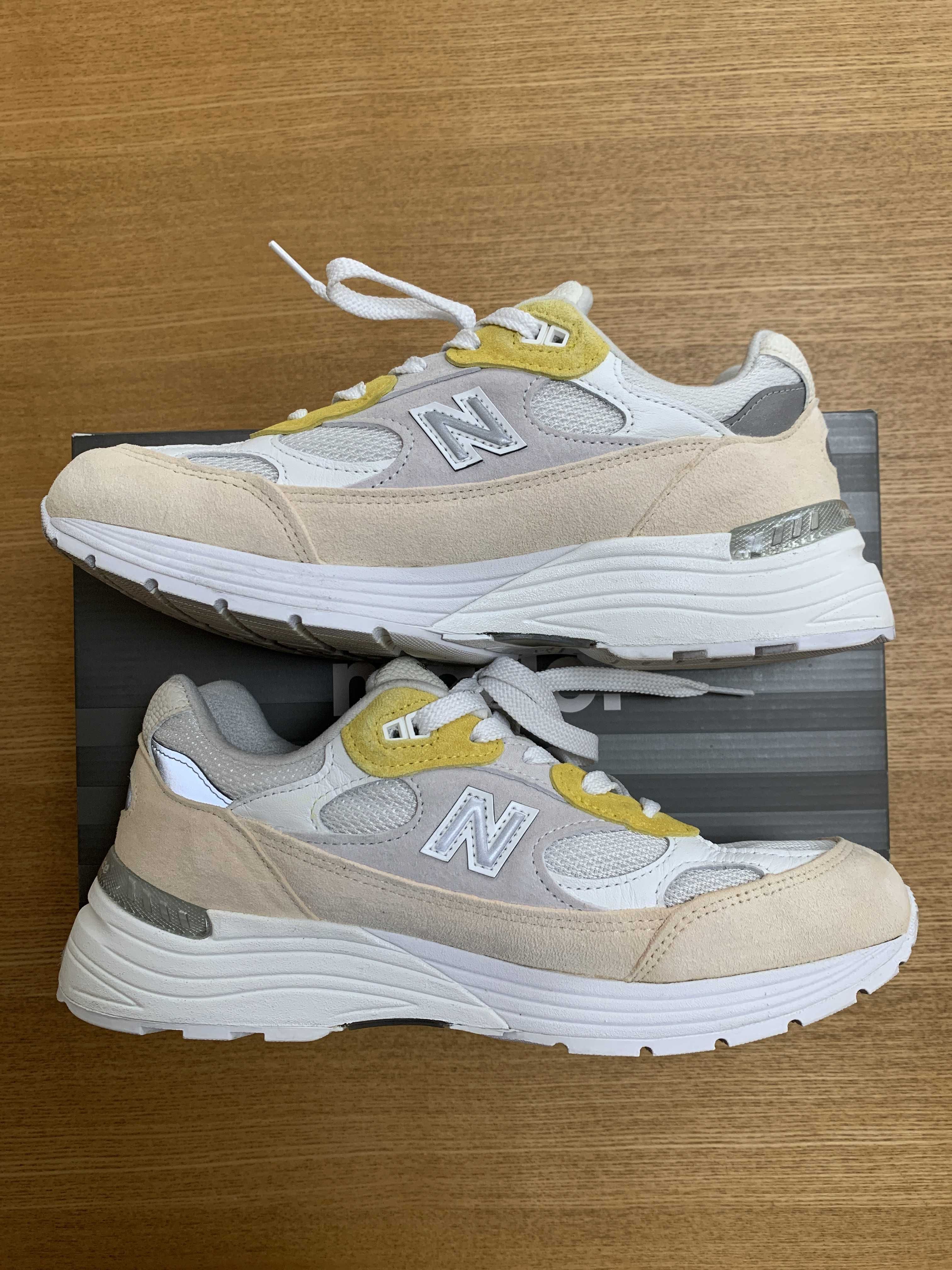 Paperboy × New Balance 992 "Fried Egg"