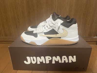 Travis Scott × Nike Jordan Jumpman Jack TR "Sail and Dark Mocha"