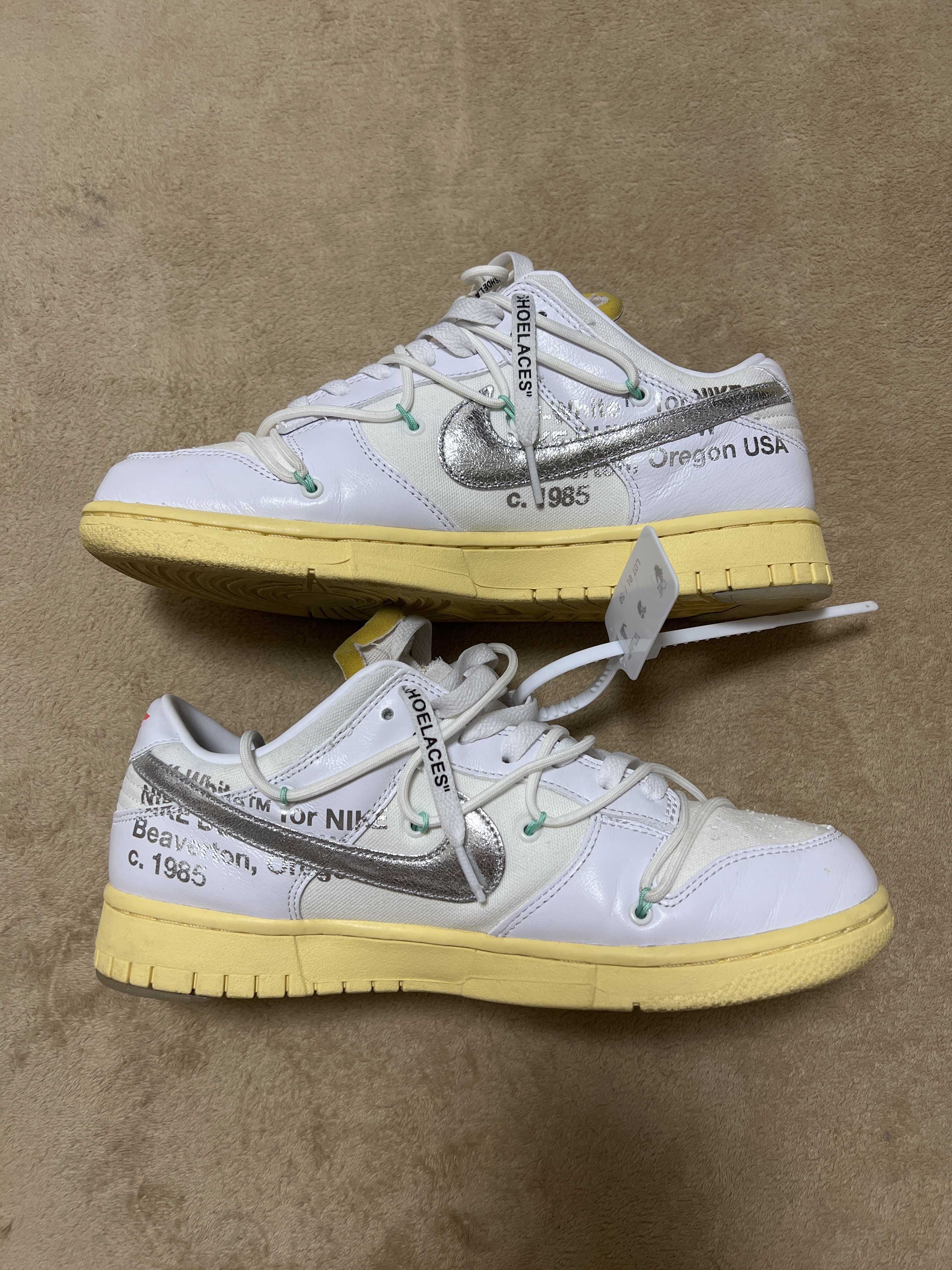 Off-White × Nike Dunk Low 1 of 50 "Lot.1"