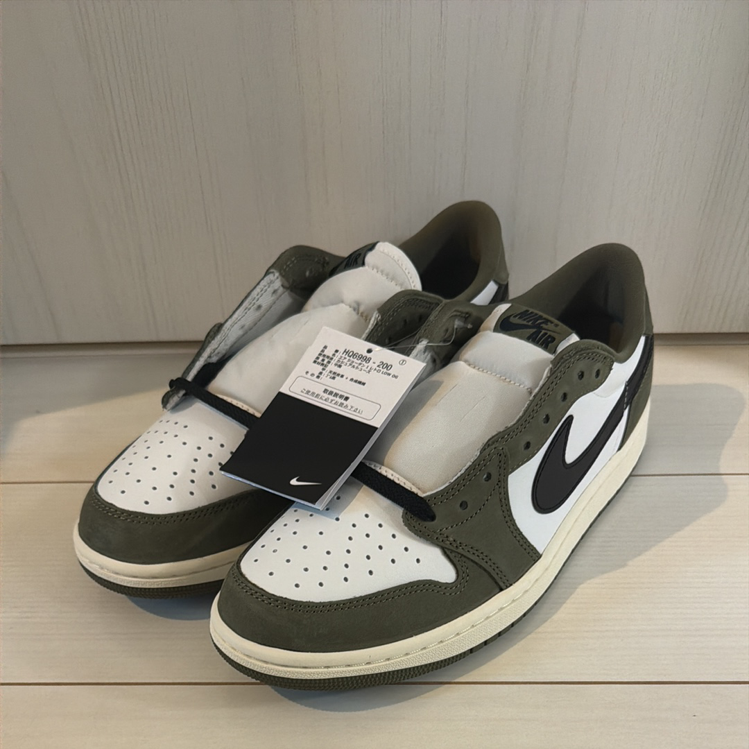 Nike Air Jordan 1 Low OG "Medium Olive and Summit White"