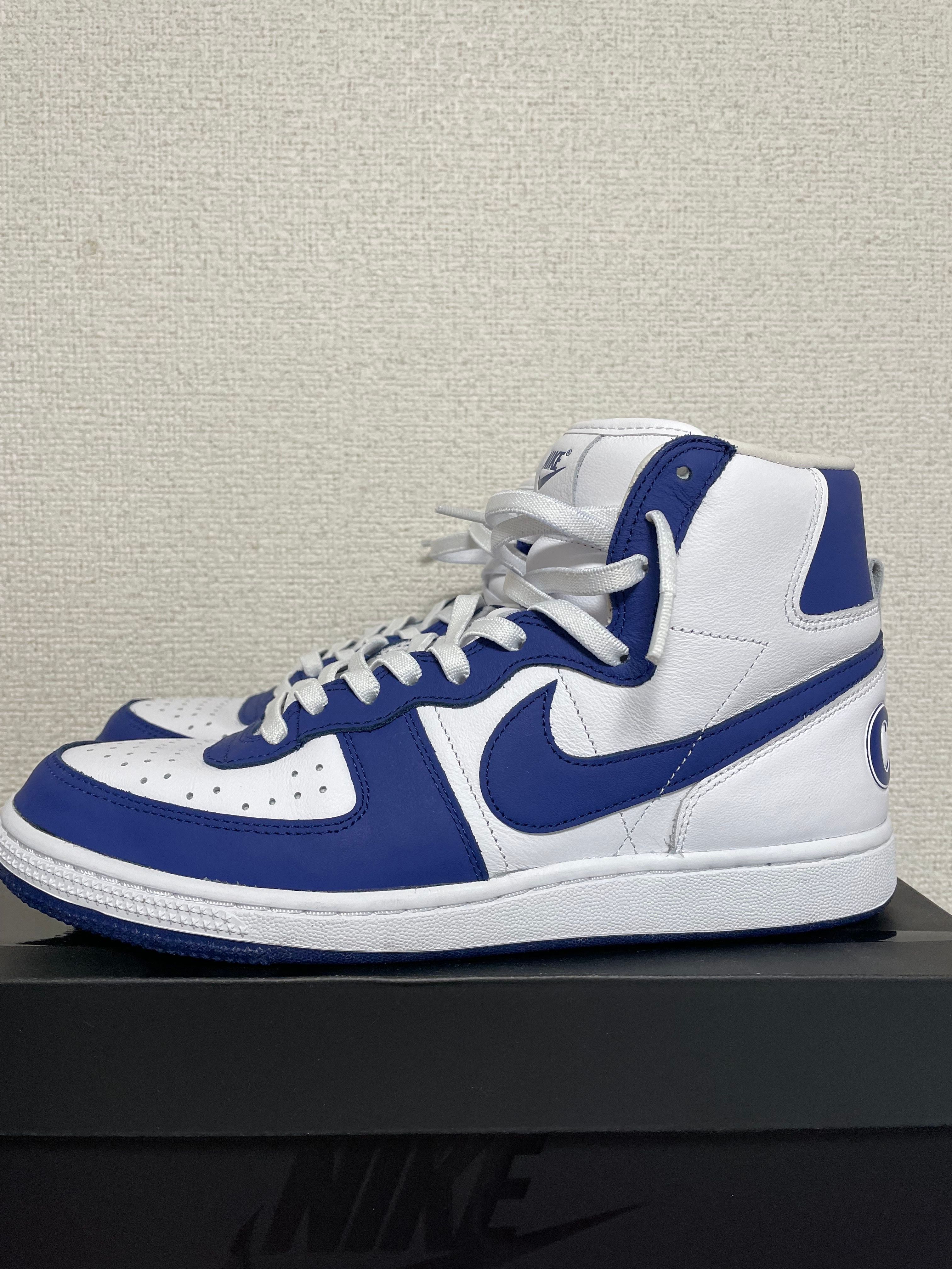 COMME des GARCONS HOMME PLUS × Nike Terminator High "Navy"