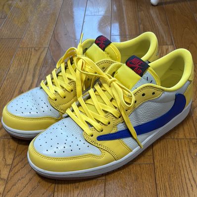 Travis Scott × Nike Women's Air Jordan 1 Retro Low OG "Canary"